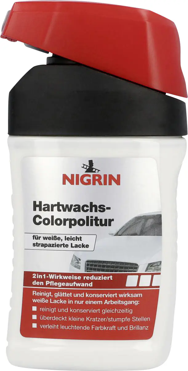 Nigrin Hartwachs-Colorpolitur weiß 300ml
