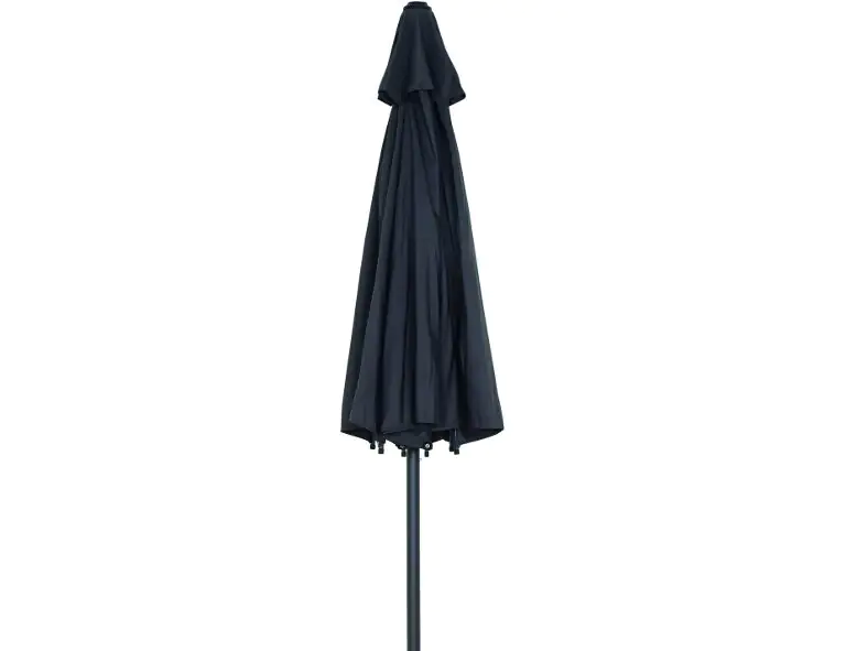 Siena Garden Mittelstockschirm Isa anthrazit Ø 300 cm