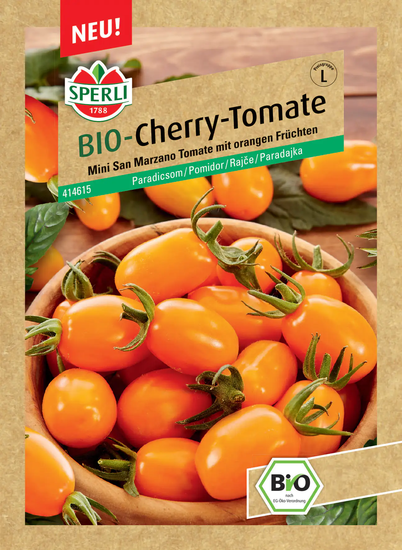 Sperli BIO Cherry-Tomate Ormato (BOL-T-4701)