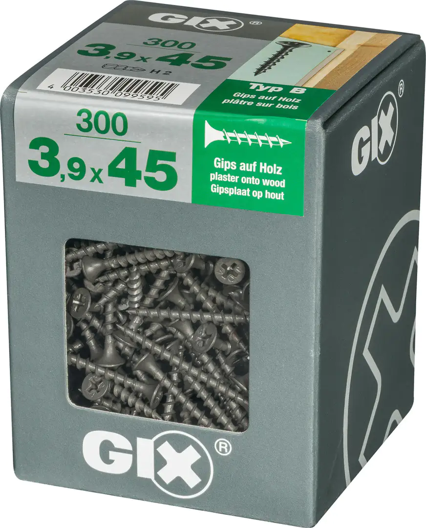 Spax Schnellbauschrauben 3.9 x 45 mm PH 2 Grobgewinde - 300 Stk.