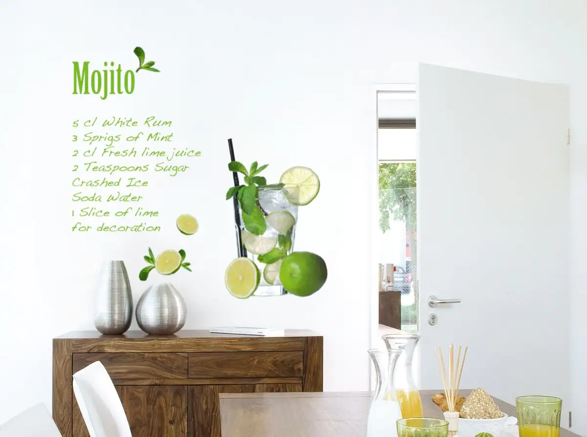 Komar Decosticker Mojito 100 x 70 cm
