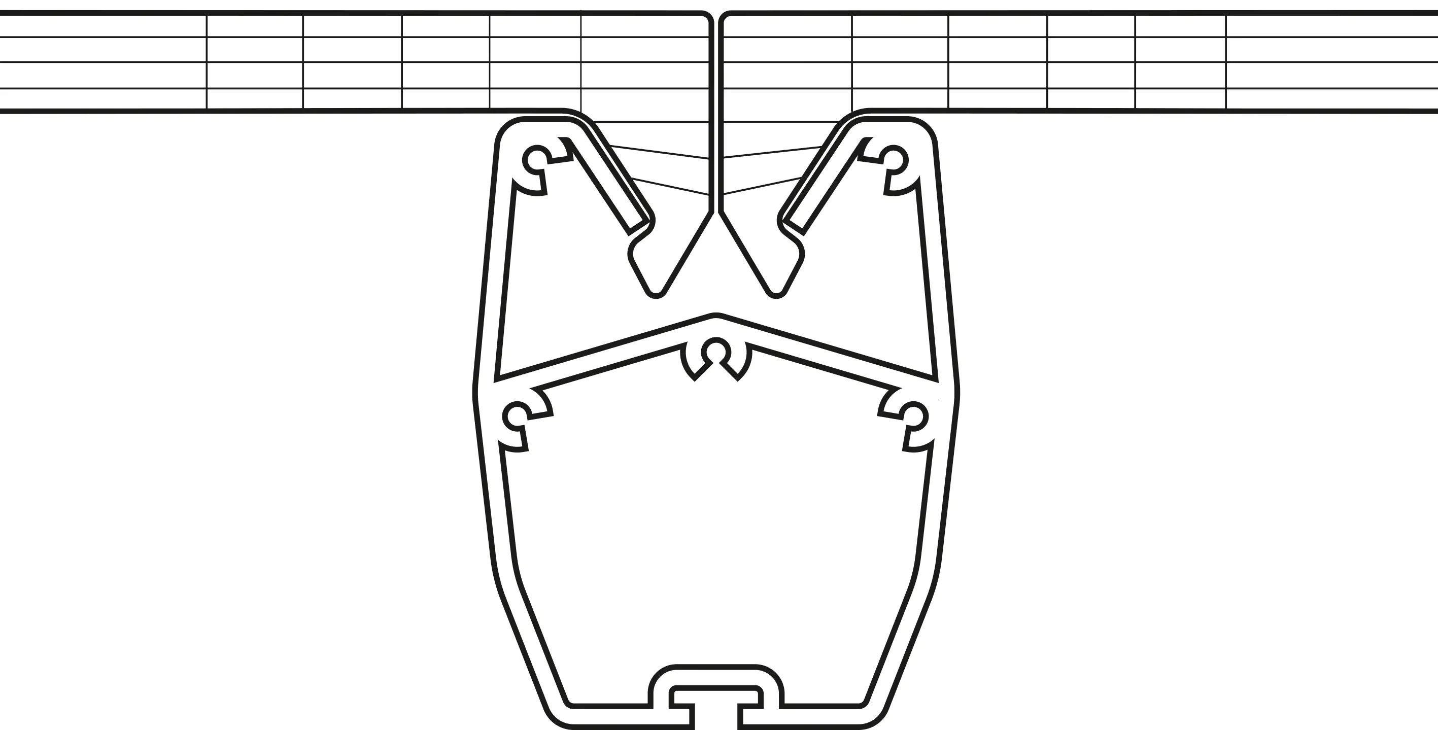 Gutta Terrassenüberdachung Basic 546x306cm weiß