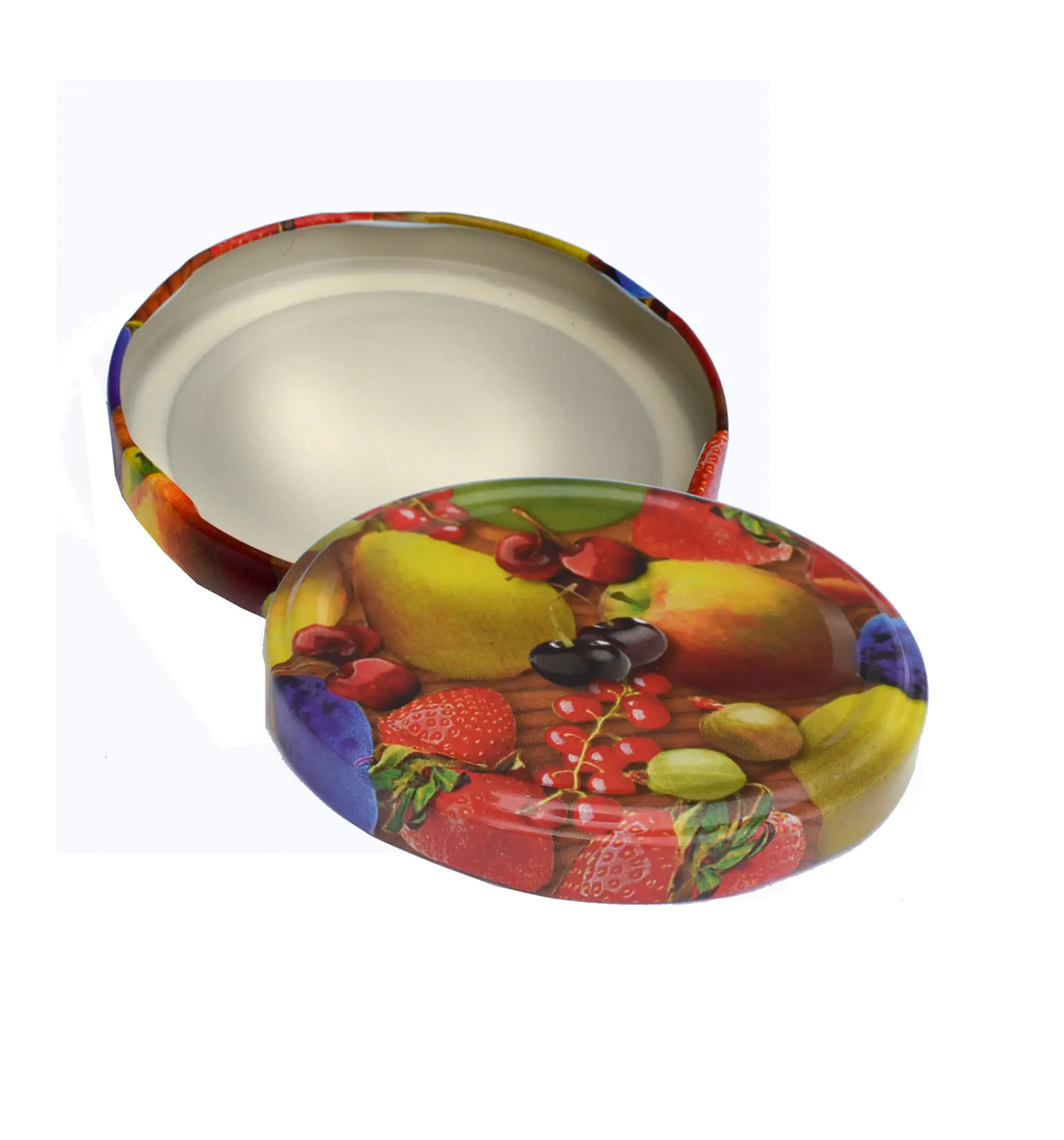 Vina Twist-Off-Deckel für Sturzgläser Obstdesign Ø 82 mm