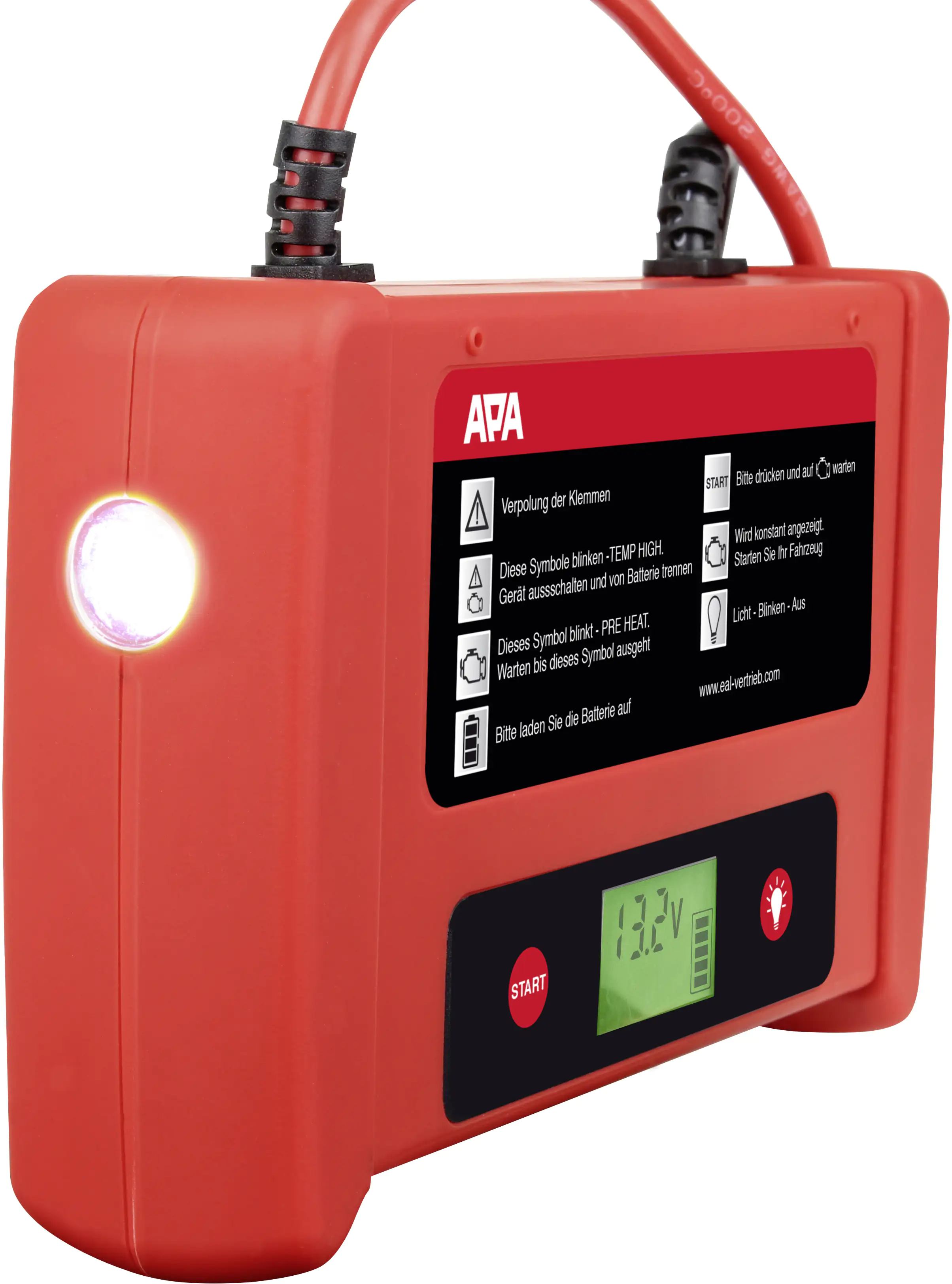 APA Lithium Powerbank 300/600A 12V mit Starthilfe