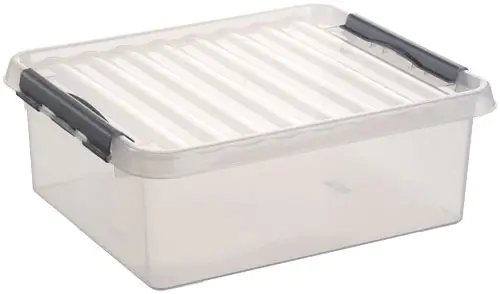 Sunware Aufbewahrungsbox Q-Line 25L transparent 50 x 40 x 18 cm