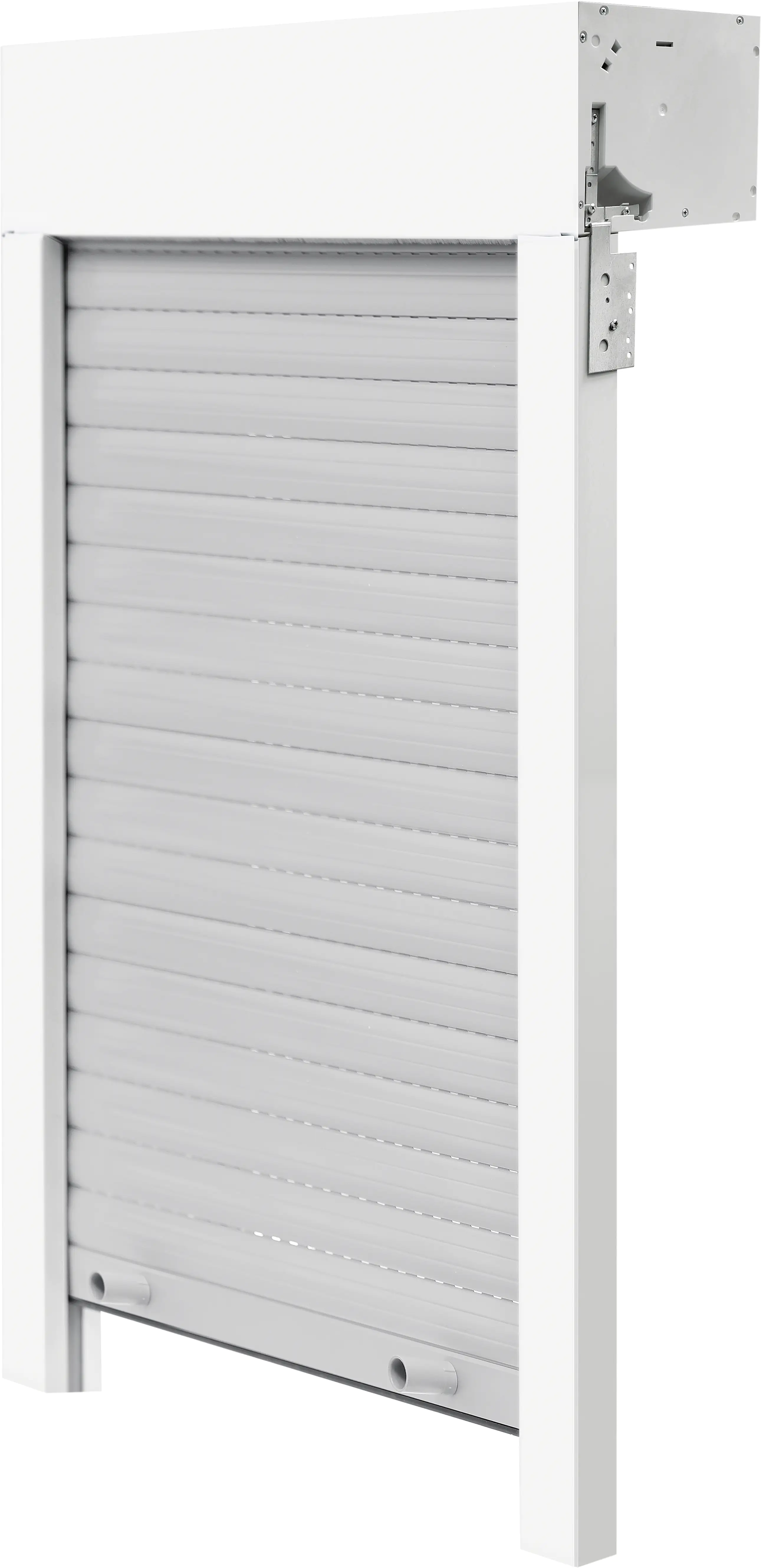 Schellenberg Aufsatzrollladen SB weiß/grau 100 x 120 cm