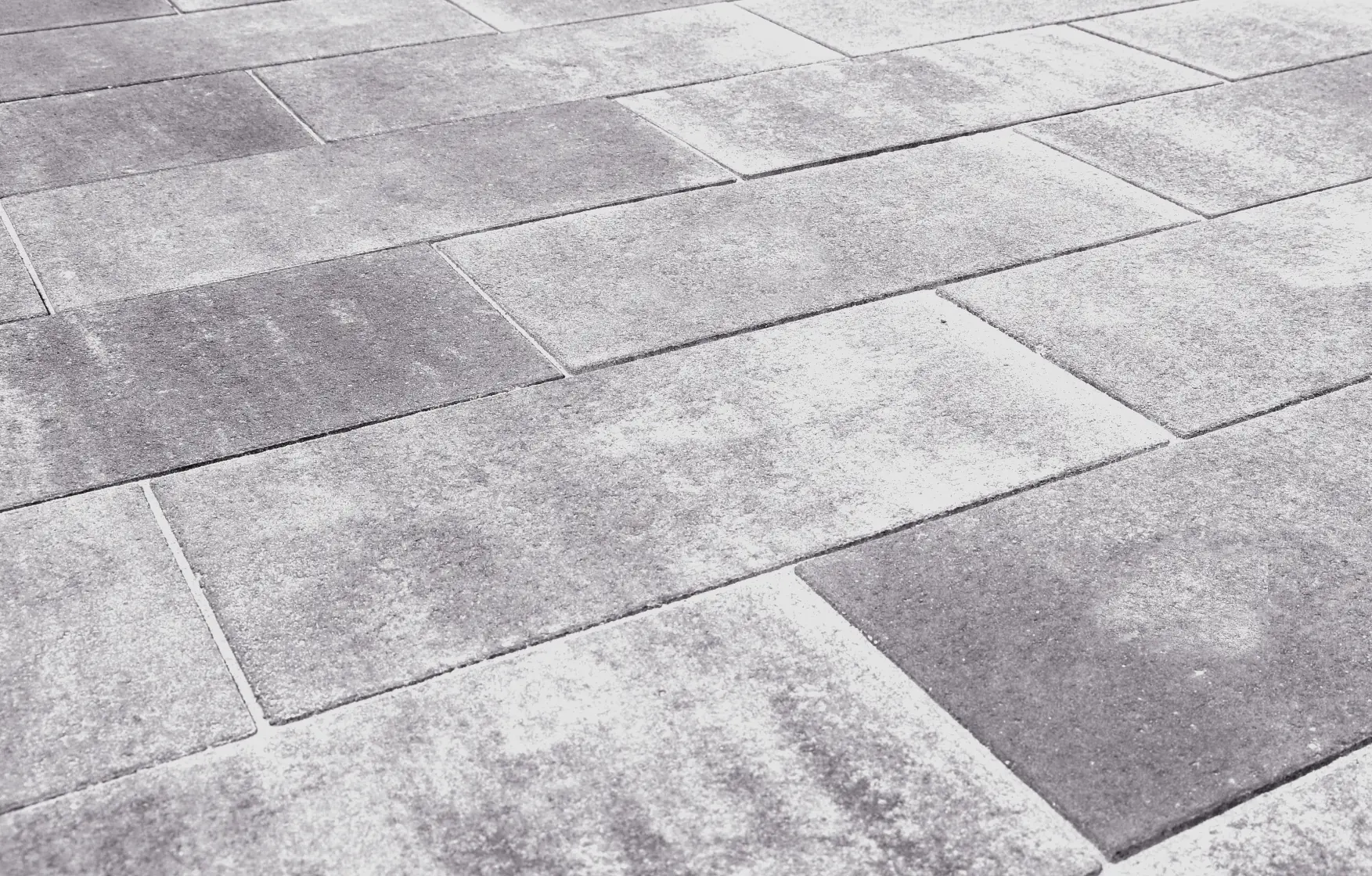 EHL Betonplatte Formo 50 x 25 x 4 cm weiß anthrazit nuanciert