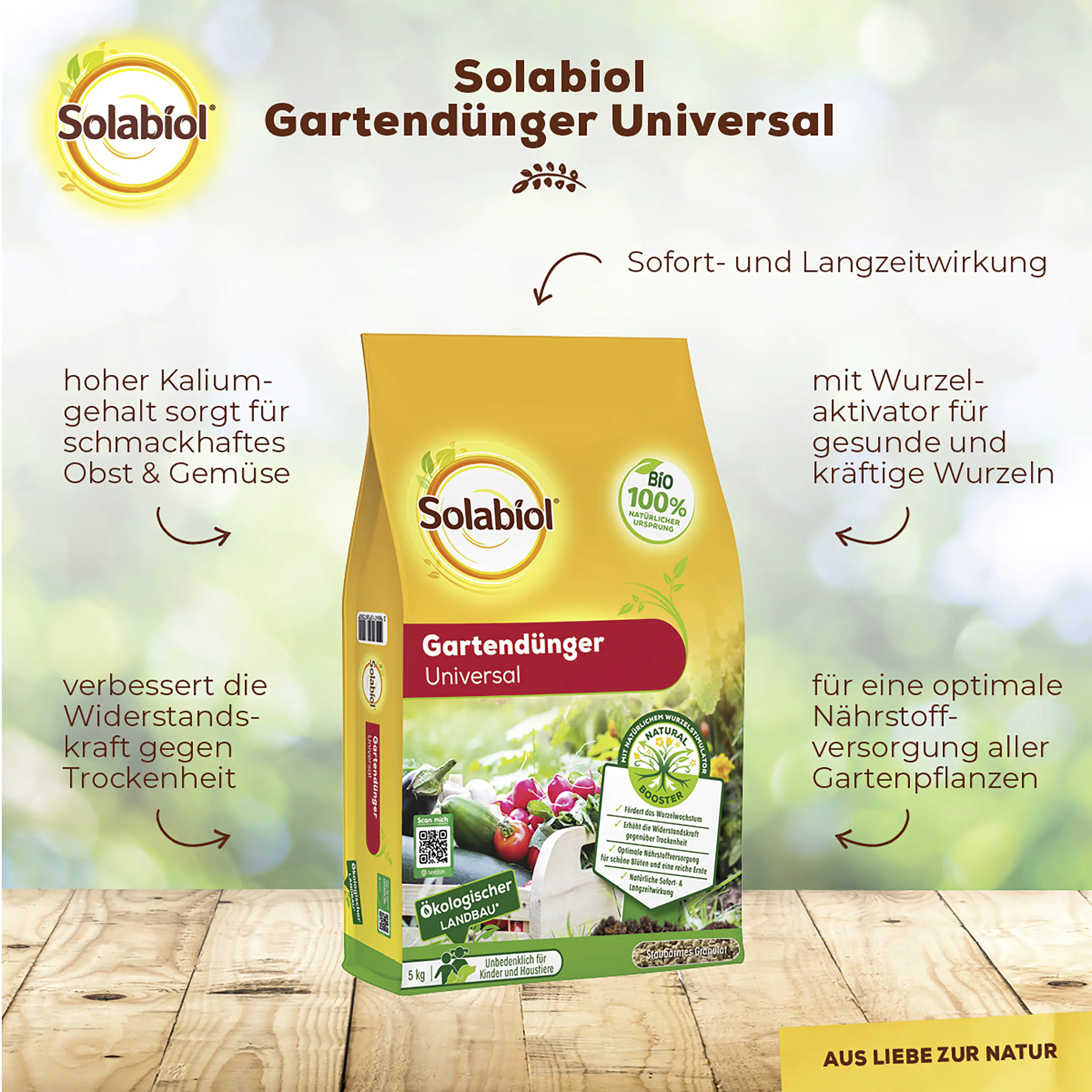 Solabiol Gartendünger Universal 5 kg