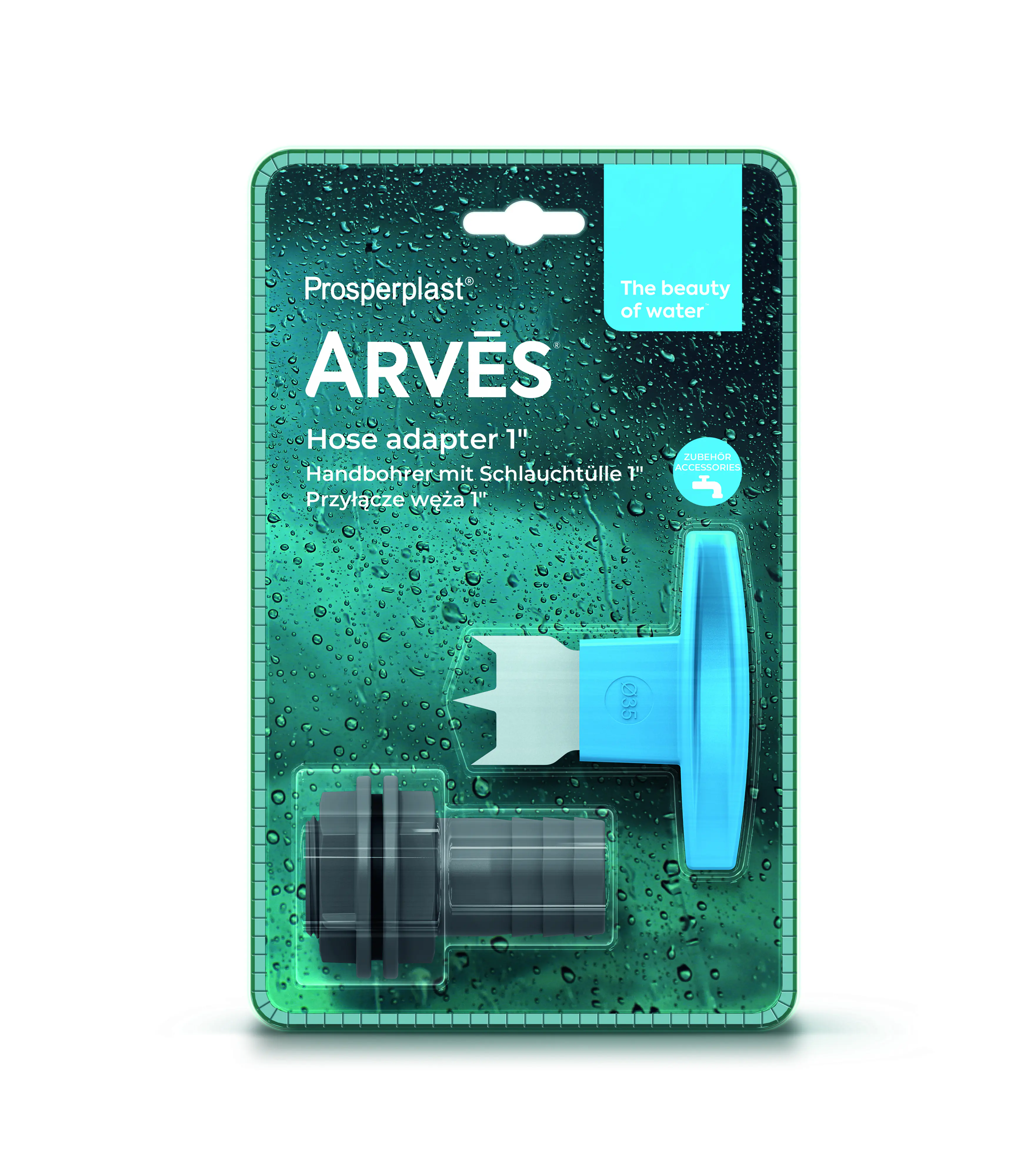 Prosperplast Handbohrer mit Schlauchtülle Arves 32 mm (1'')