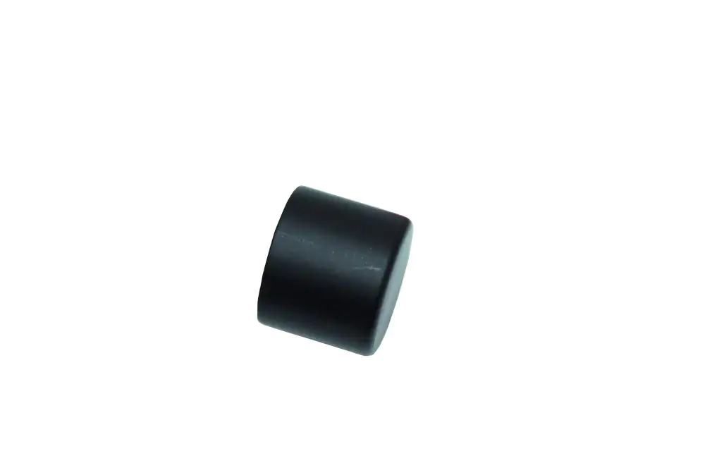 Gardinia Endkappe zu Stilprogramm Memphis, Ø 16 mm, schwarz, 2-er Pack