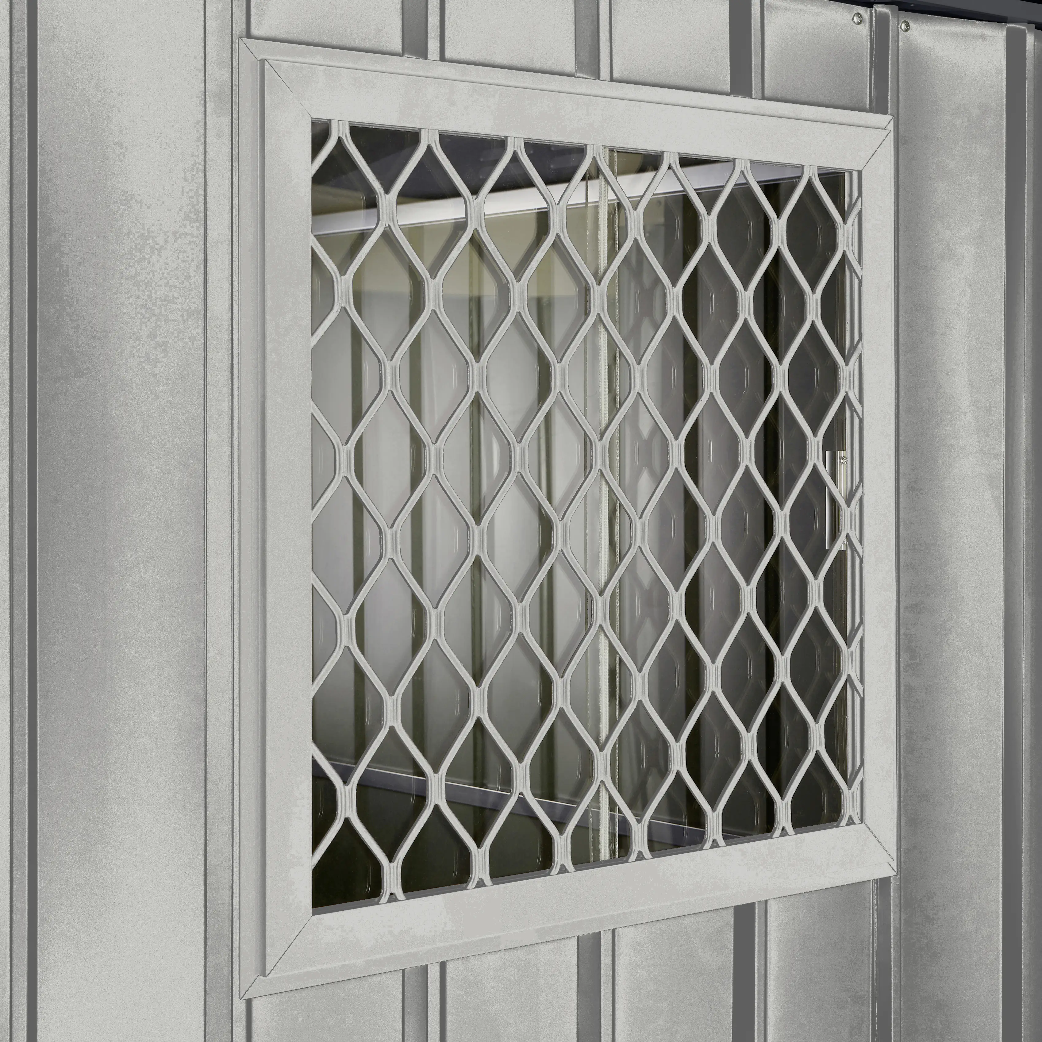 Globel Fenster-Set 1 62 x 62 cm silber-metallic