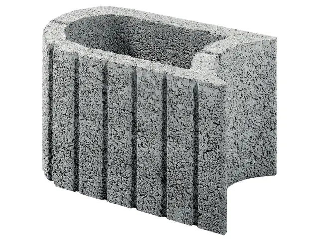 Kann Hochbeet-Set Pflanzstein Mini Plus 230 x 140 x 80 cm grau