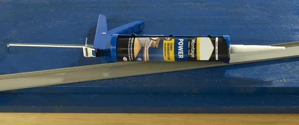 TrendLine Kartuschenpresse Stahl 310 ml blau mit Schnellspannhebel