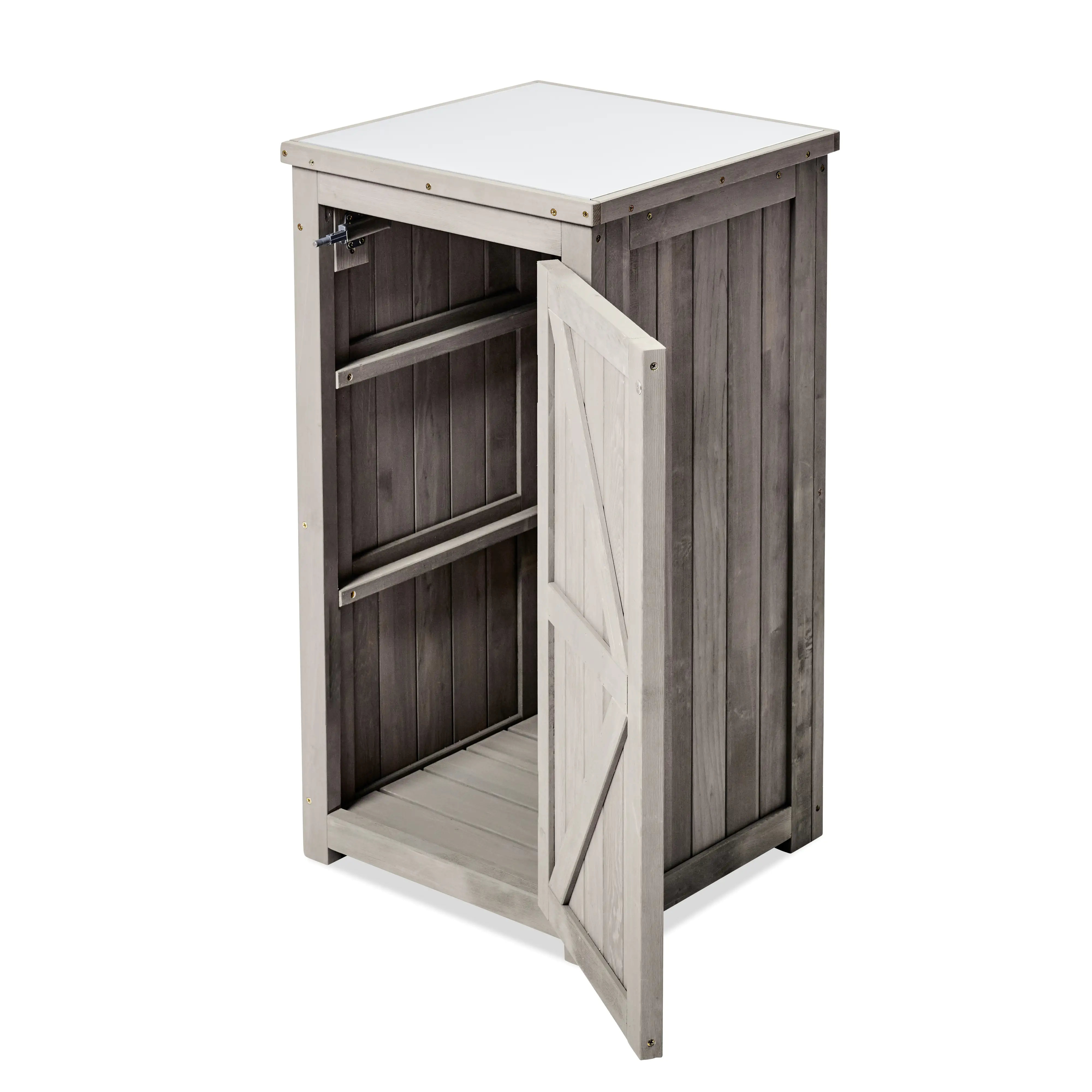 Butenkist Balkonschrank Neele Holz mit Tür 45 x 45 x 85 cm