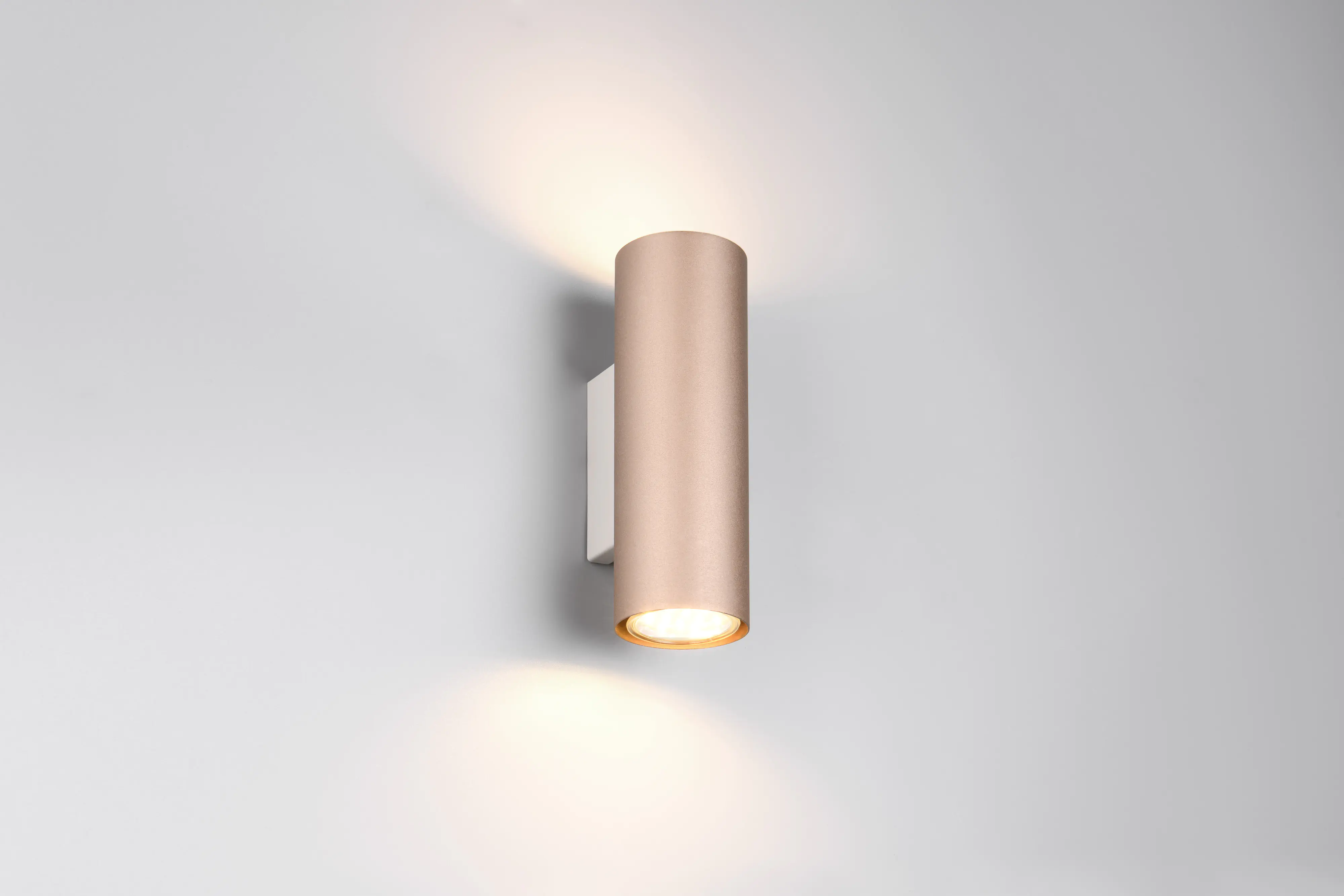 Trio Leuchten LED Wandleuchte Marley GU10 coffee Metall