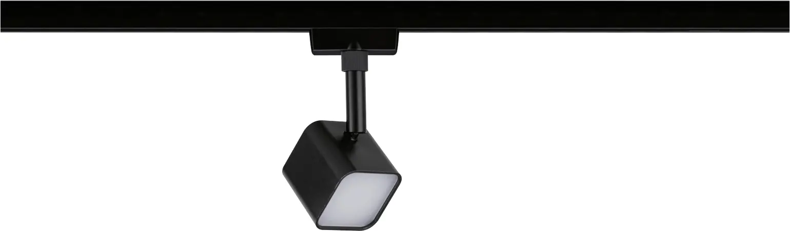 Paulmann URail LED Einzelspot Muri schwarz matt warmweiß