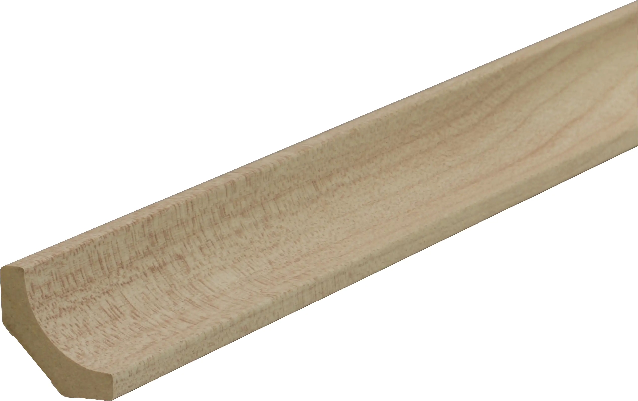 B.S. Bauprogramm Hohlkehlleiste 260 cm 24 x 24 mm Birke geplankt