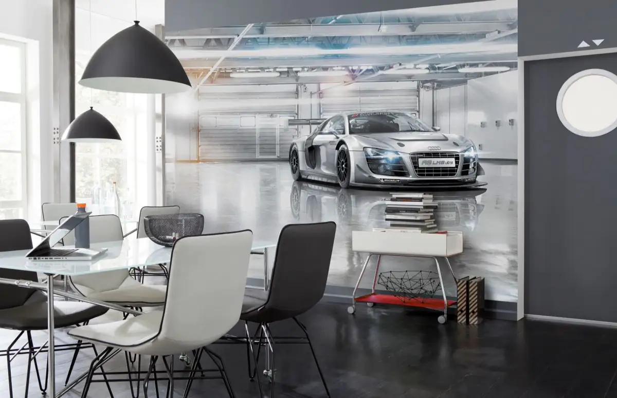 Komar Fototapete Audi R8 Le Mans 368 x 254 cm 