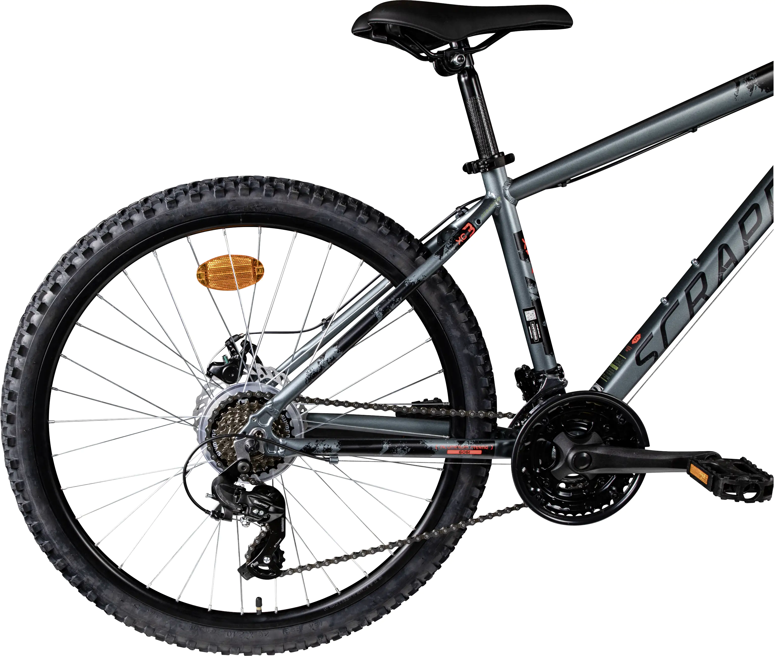 Scrapper Mountainbike XC 3.1 LTD M MTB Hardtail 26 Zoll RH 44cm 21-Gang silber rot