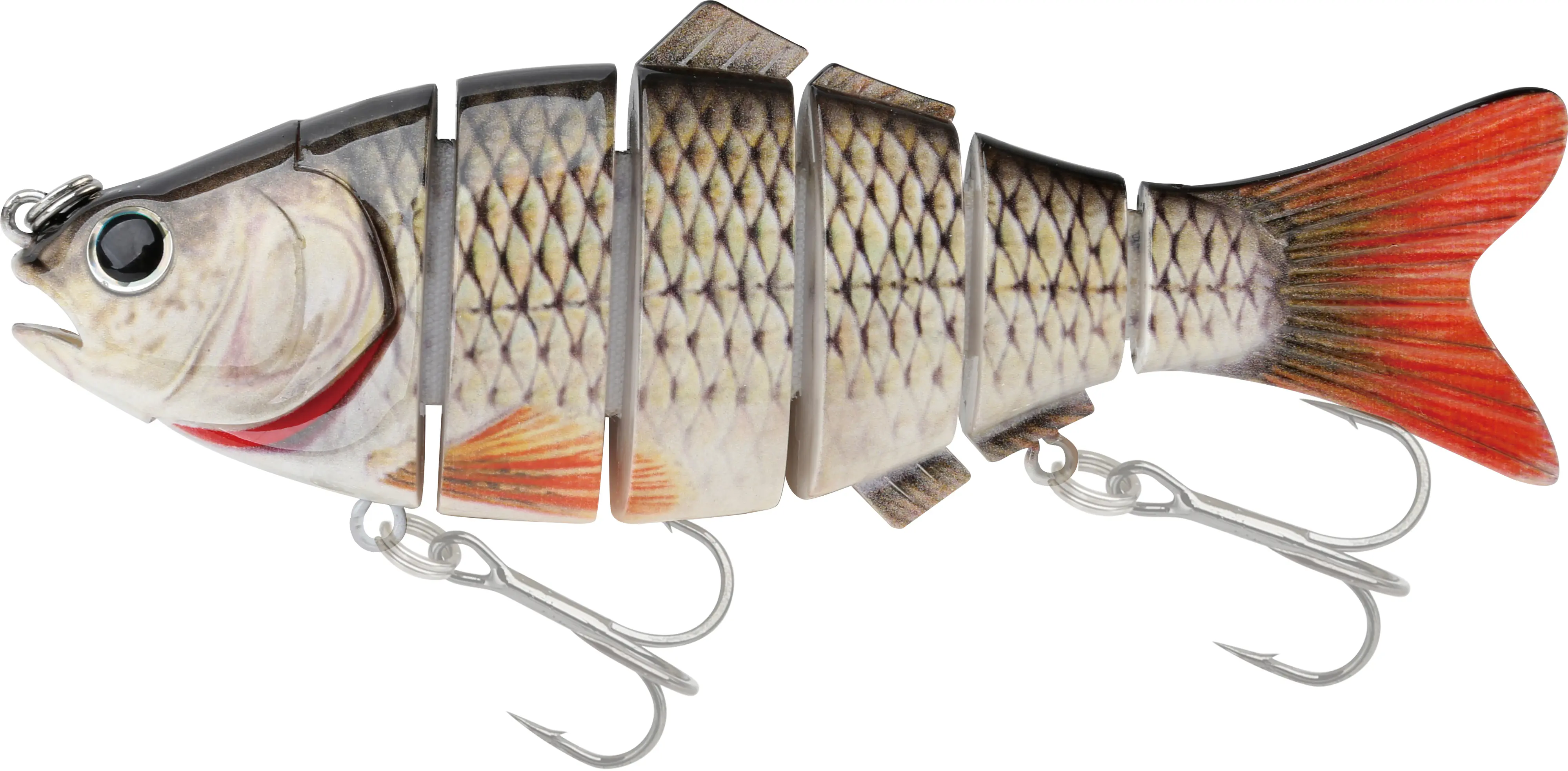 Paladin Angelköder Wobbler L Rotauge 14,2 cm UV-Spezialeffektlackierung