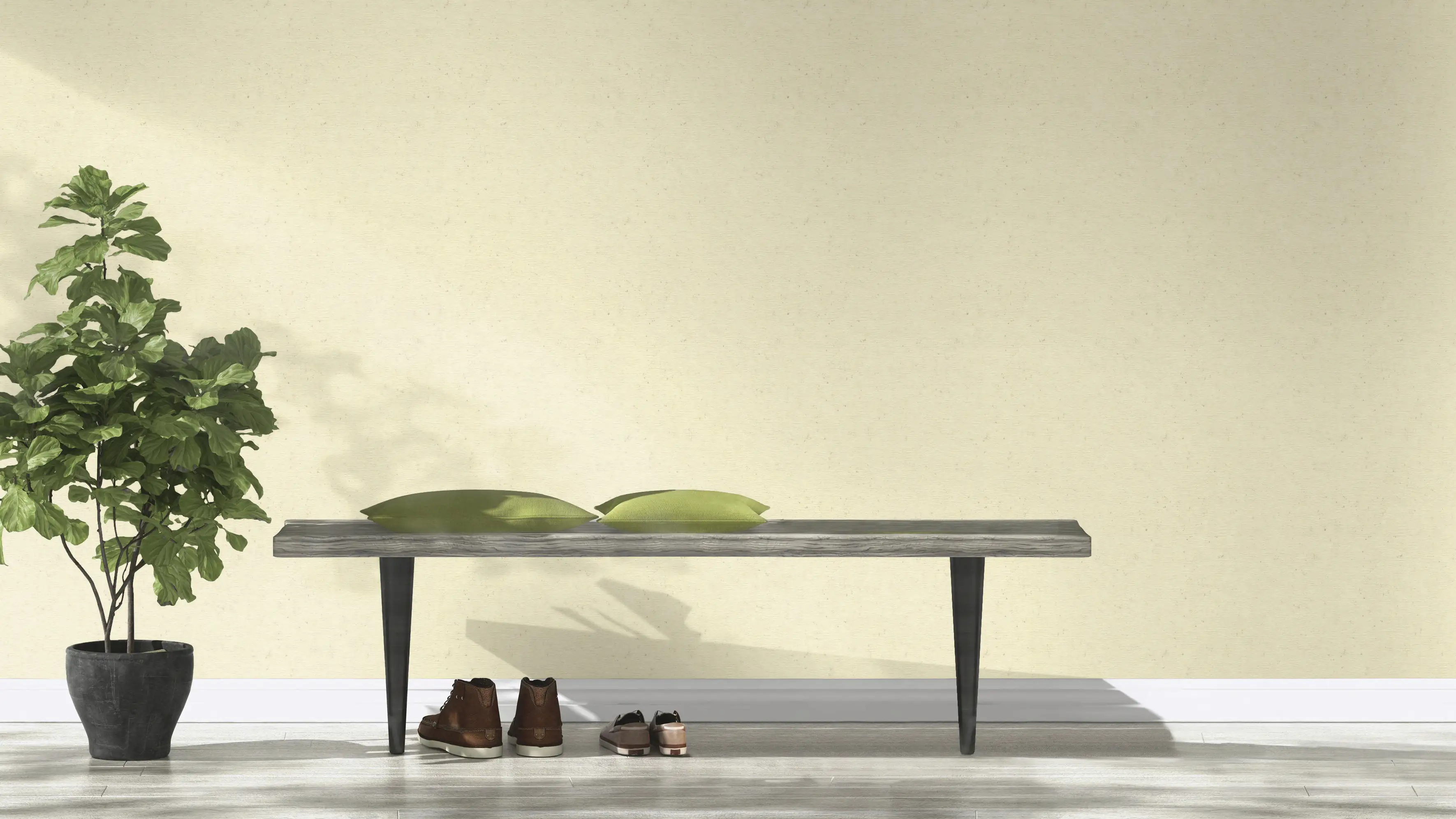 Rasch Vliestapete 520842 Beige-Warmbeige Uni 10,05 m x 0,53 m