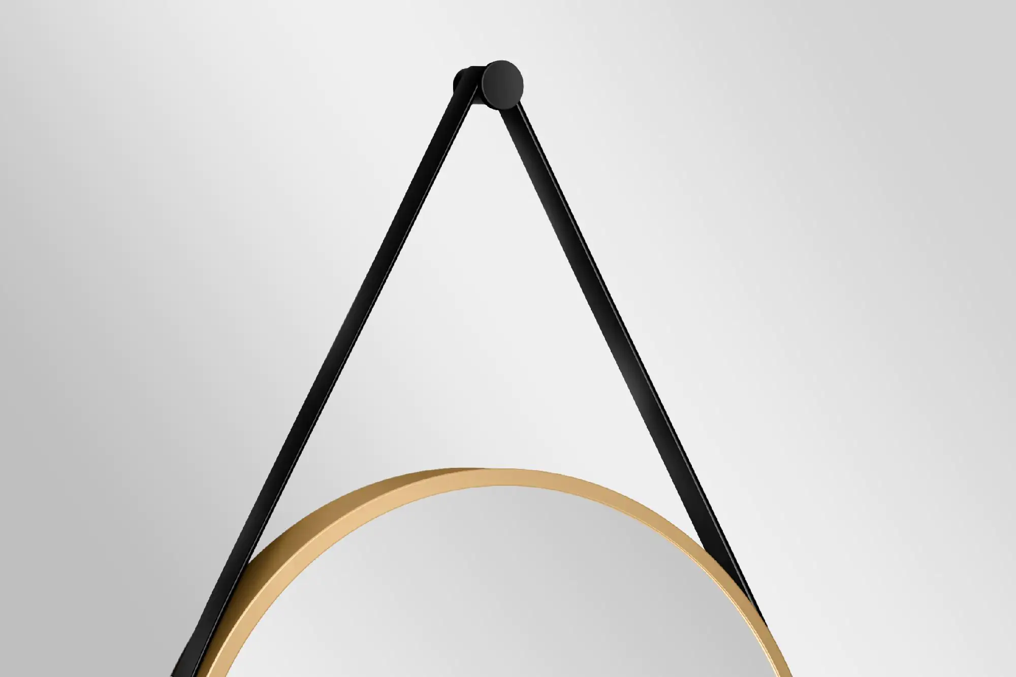 DSK Design Spiegel Silver Coiffeur Ø50 cm, gold