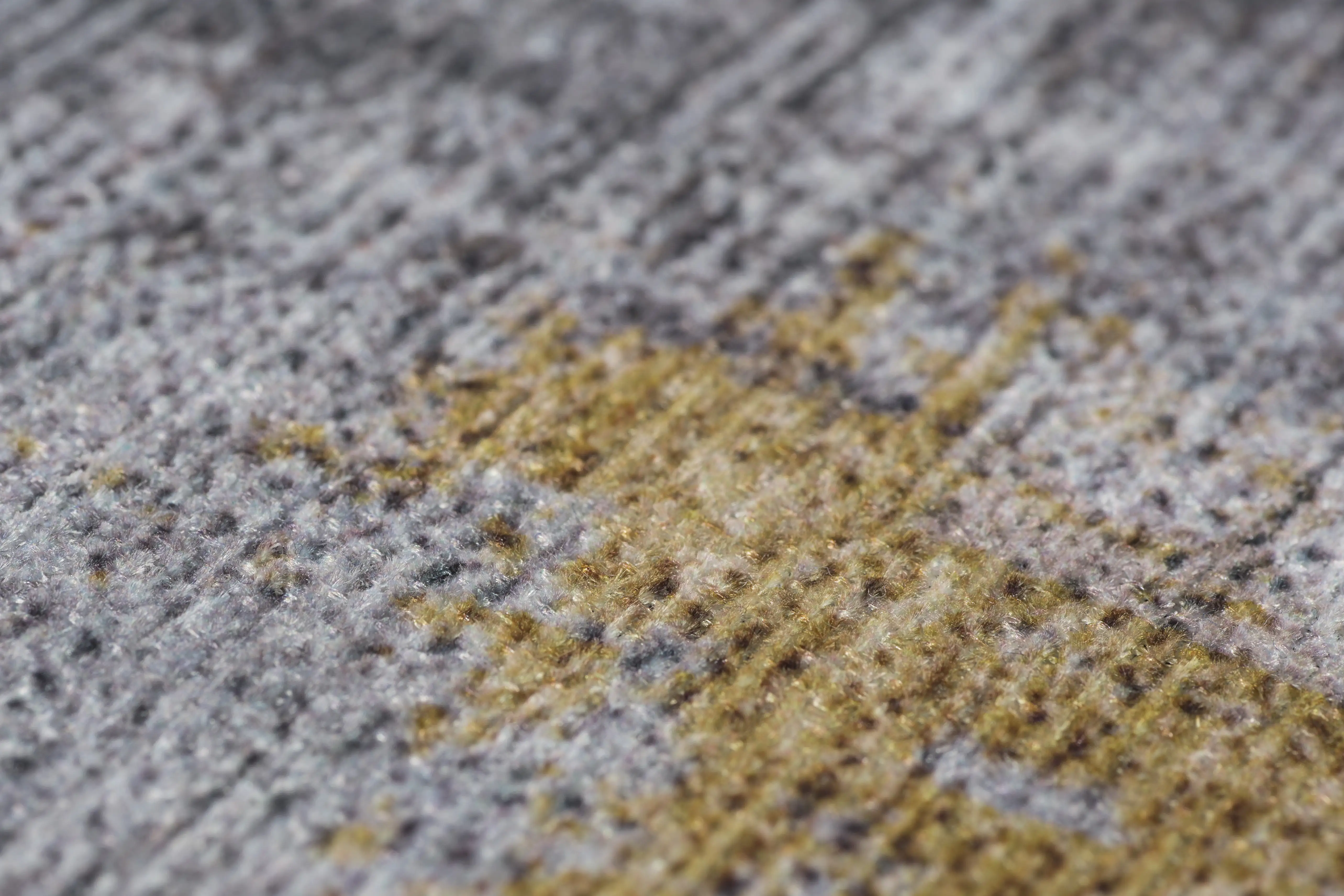 LUXOR Living Teppich Prima grau-gelb, 120 x 170 cm