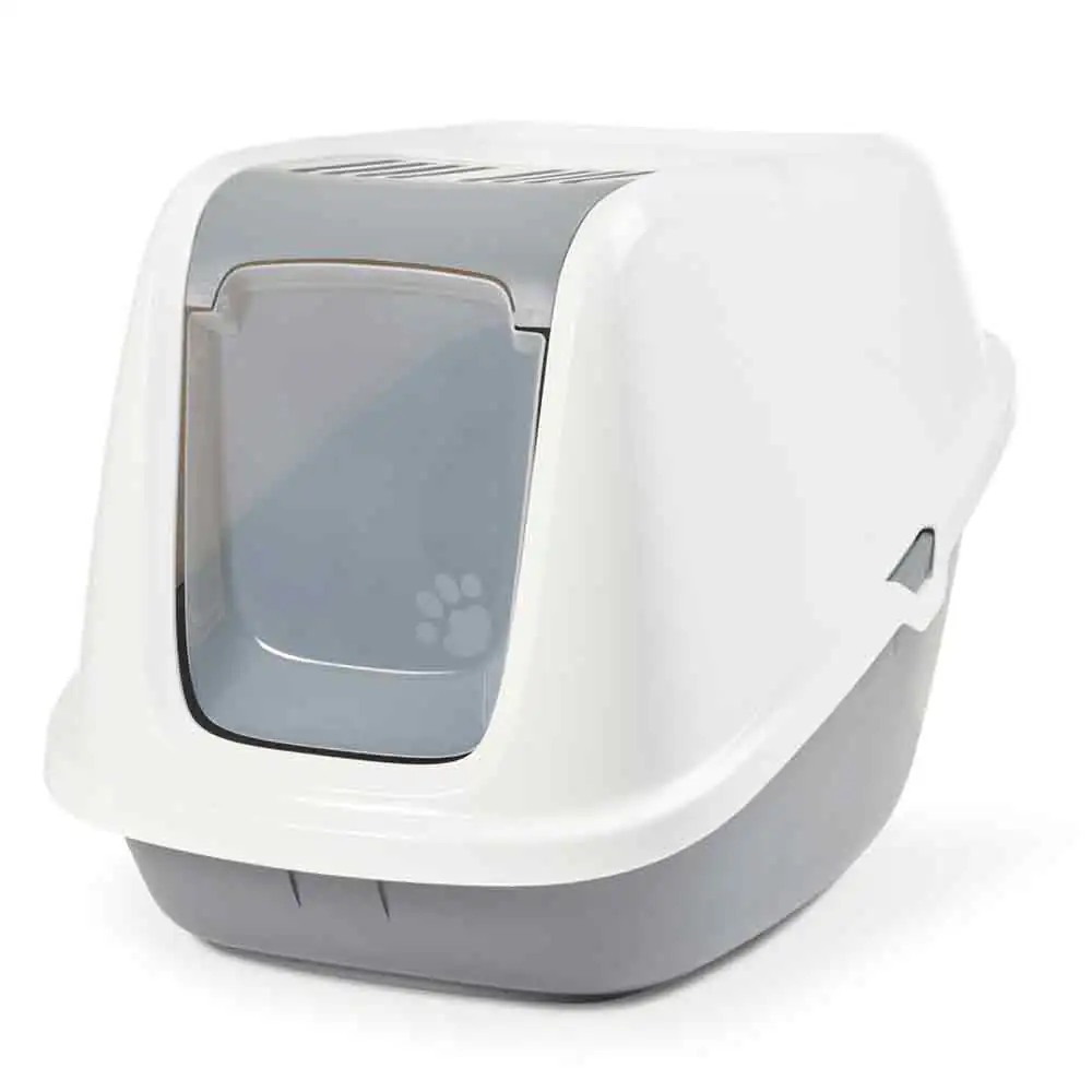 Nobby Katzentoilette Nestor Giant cool grau 75,5 x 56 x 55,5 cm