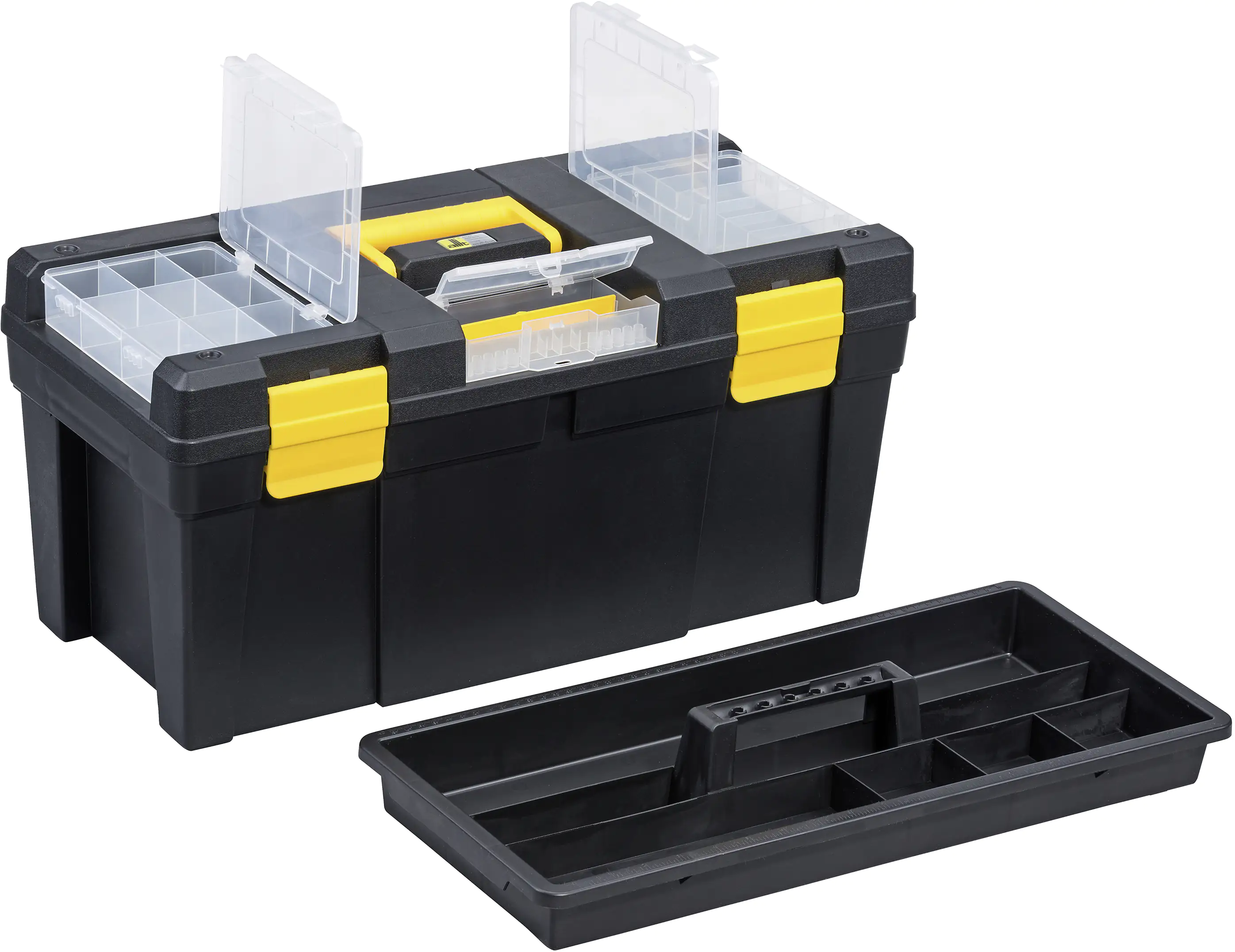 Allit Werkzeugkoffer McPlus Promo 23 schwarz gelb ohne Inhalt