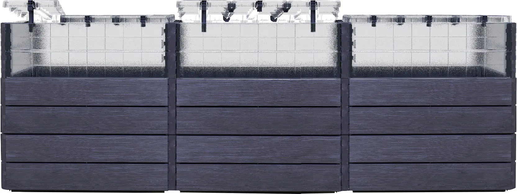 Garantia Hochbeet Ergo Quadro U L TurboPlus Wood