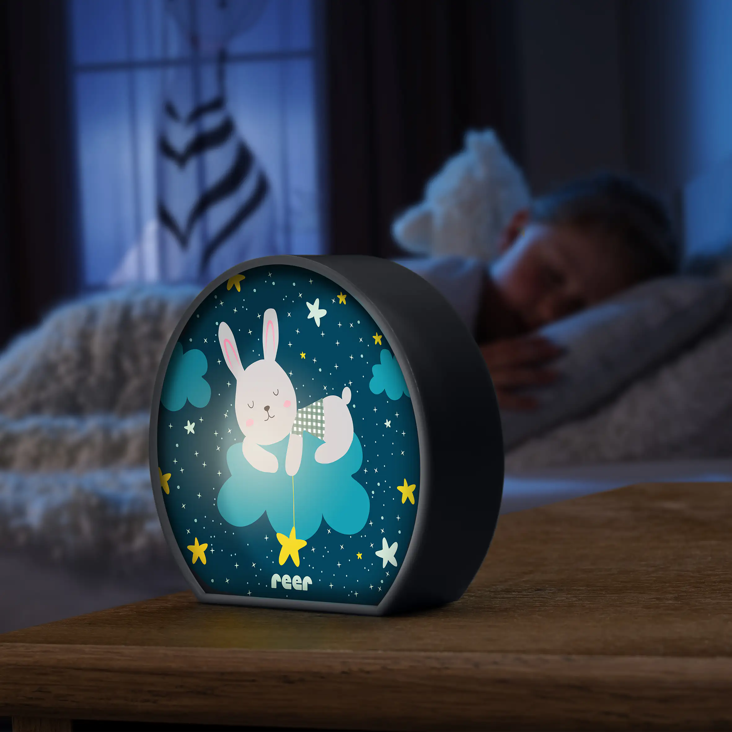 Reer LED-Nachtlicht MyBabyLight Hase