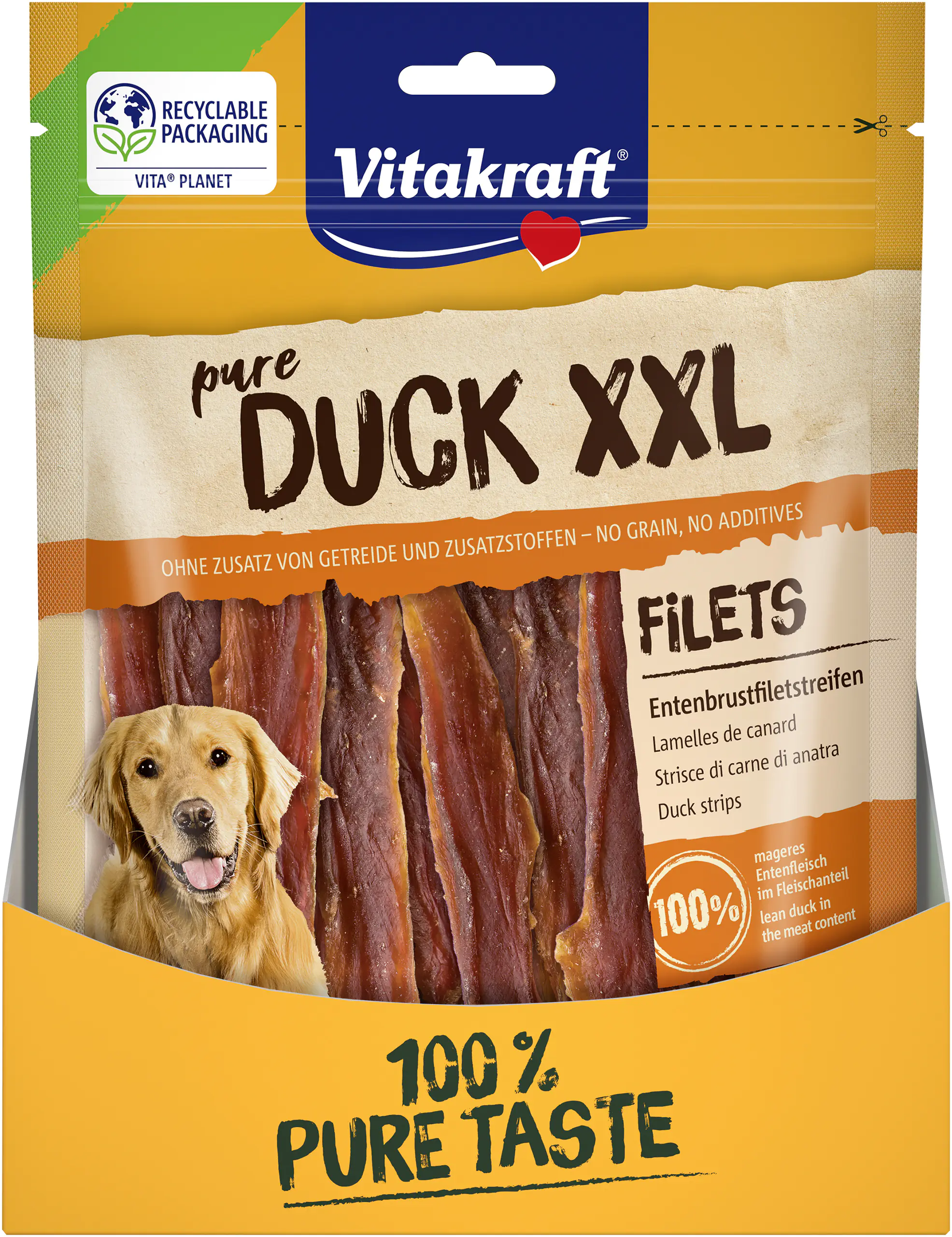 Vitakraft DUCK XXL Entenfleischstreifen 250 g