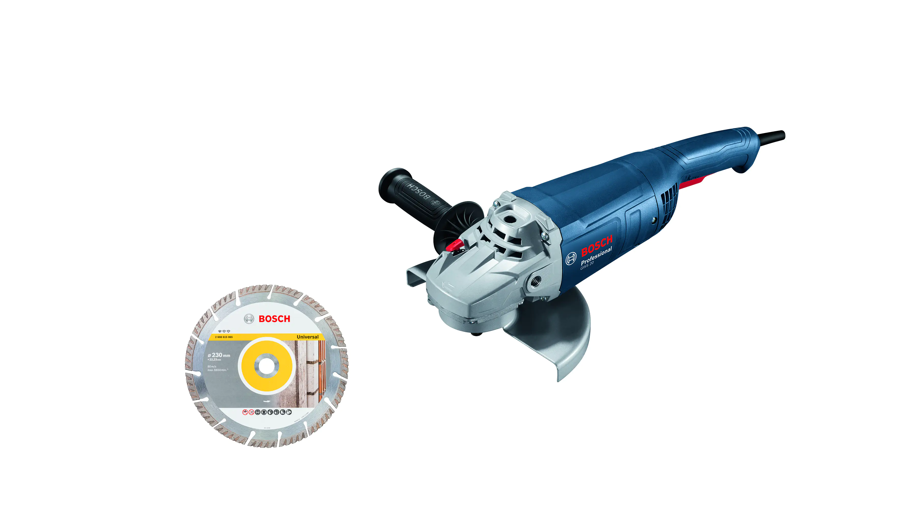 Bosch Professional Winkelschleifer GWS 20-230 P