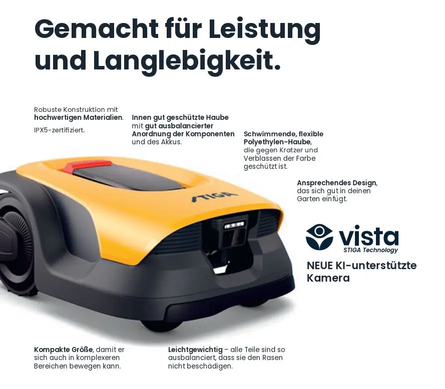 Stiga Mähroboter A 8v Kamera & RTK
