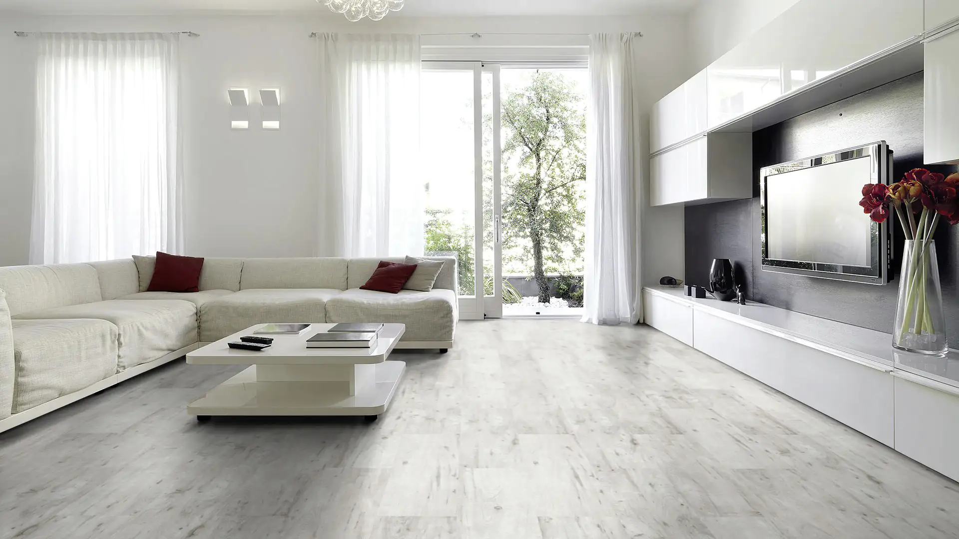Classen Laminat 7 mm 4V 128,6 x 19,4 cm 7 mm Eiche grau rustikal