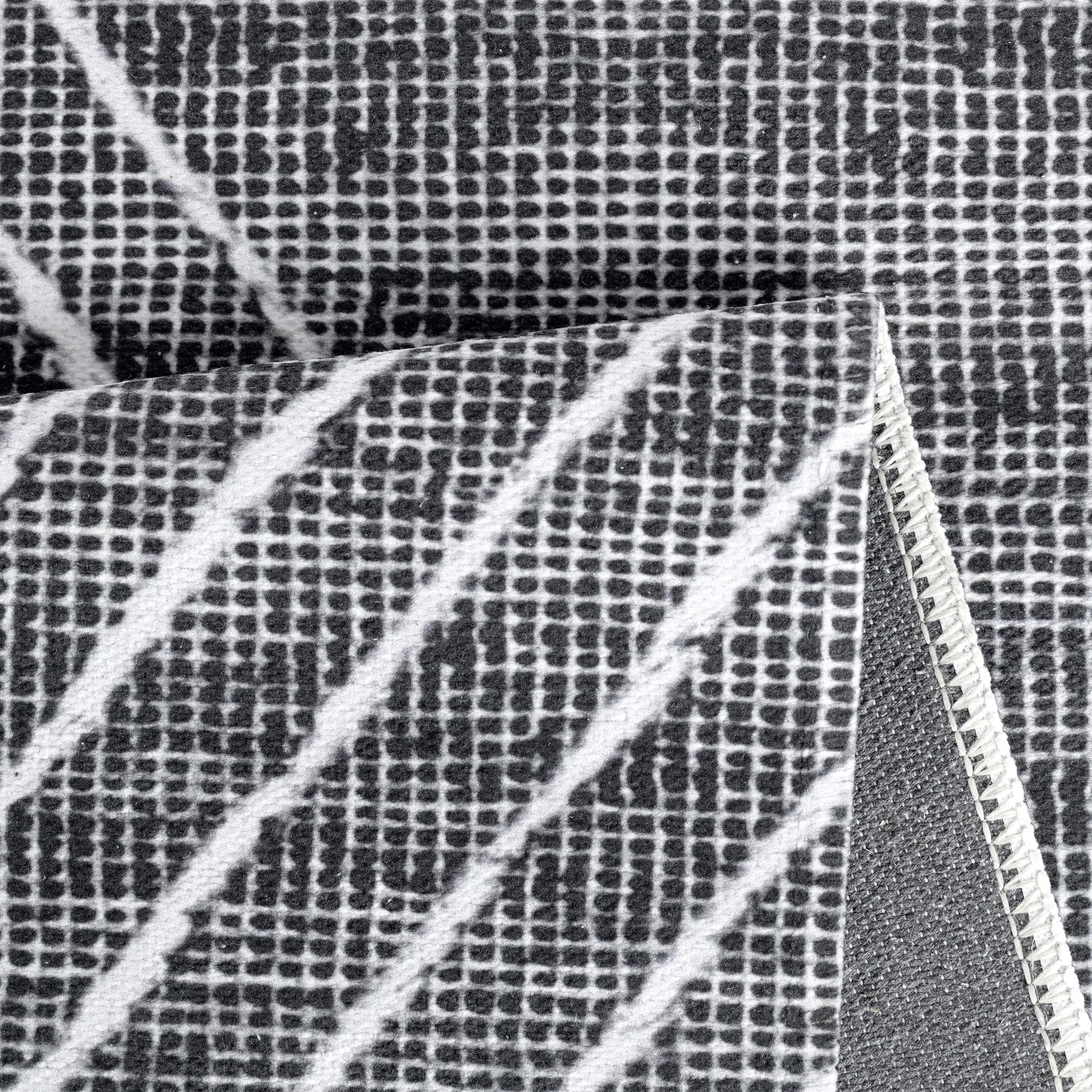 Teppich Efe - waschbar 1020 grey, 80 x 150 cm