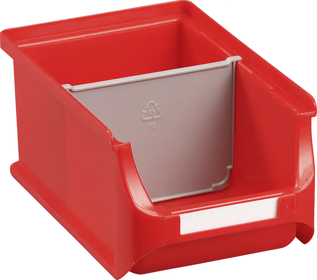 Allit Stapelsichtboxen ProfiPlus Box 3 15 x 23,5 x 12,5 cm rot