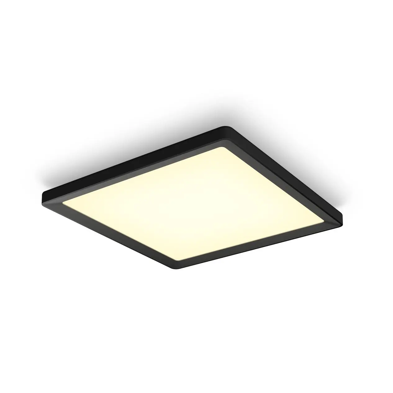 Philips Hue LED Deckenleuchte Tento eckig schwarz 39,5 x 39,5 cm warmweiß-kaltweiß