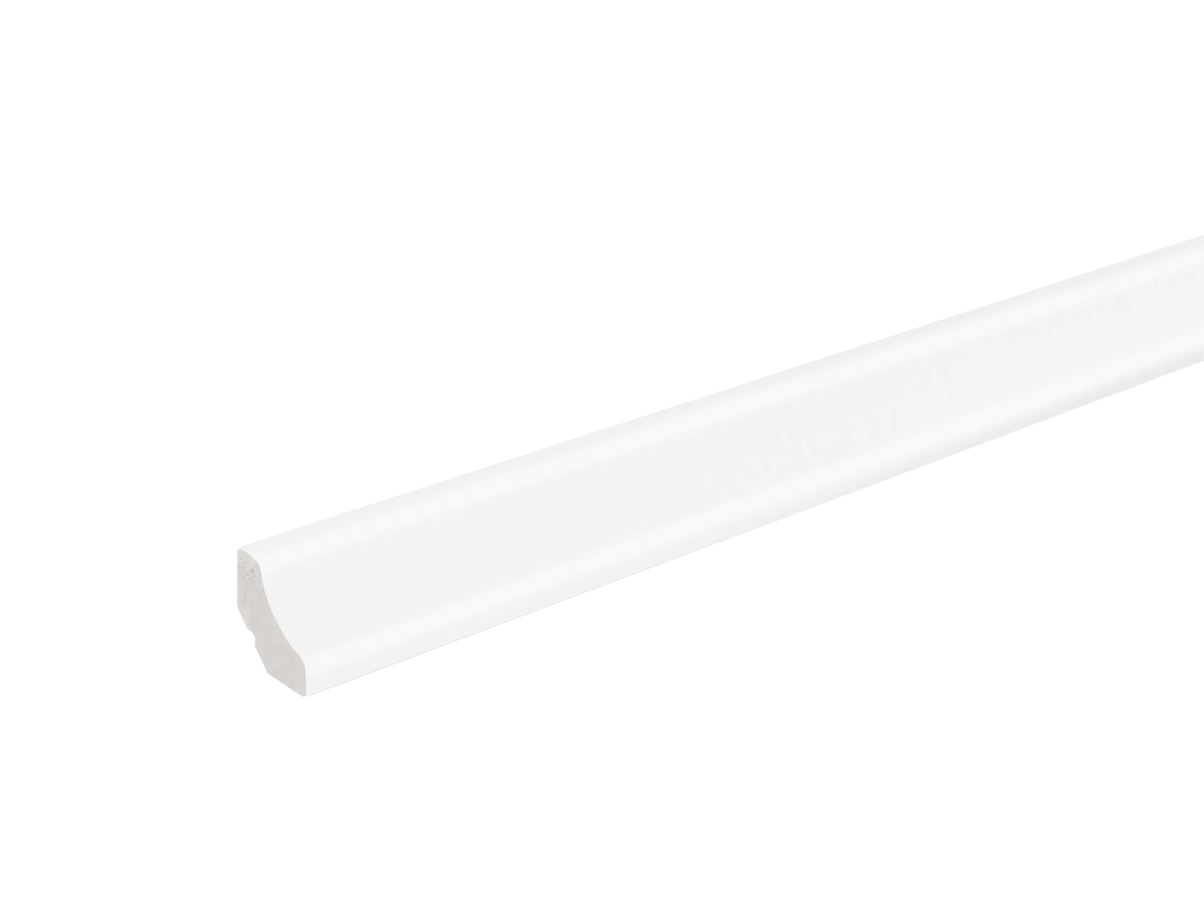 Neuhofer Fußleiste 240 cm x 16 x 16 mm weiß