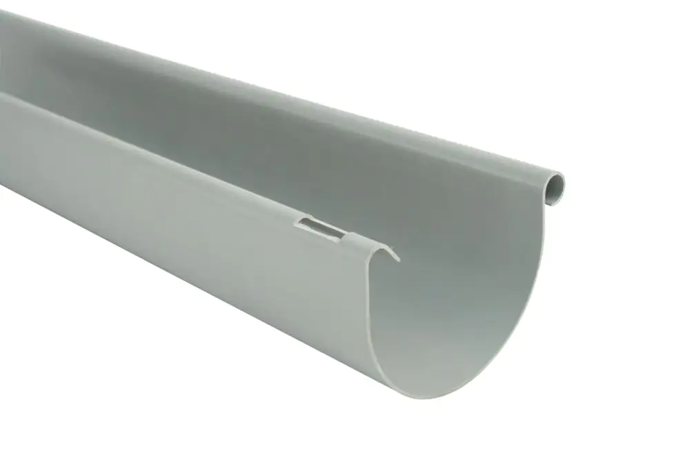 Marley Dachrinne NW 150 mm, 2 m, halbrund, grau