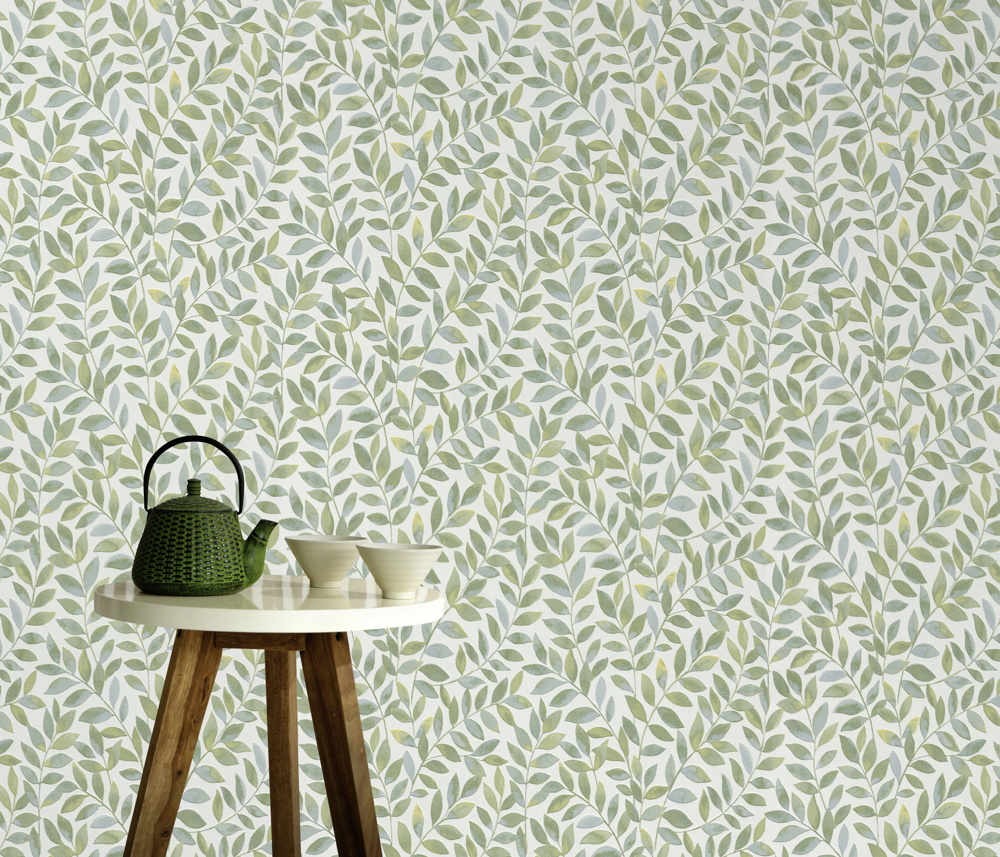 Erismann Vliestapete Floral grün 10,05 x 0,53 m