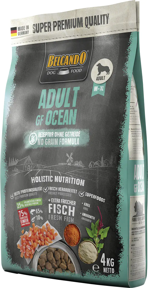 Belcando GF Ocean Hundetrockenfutter Adult 4 kg Meeresfische