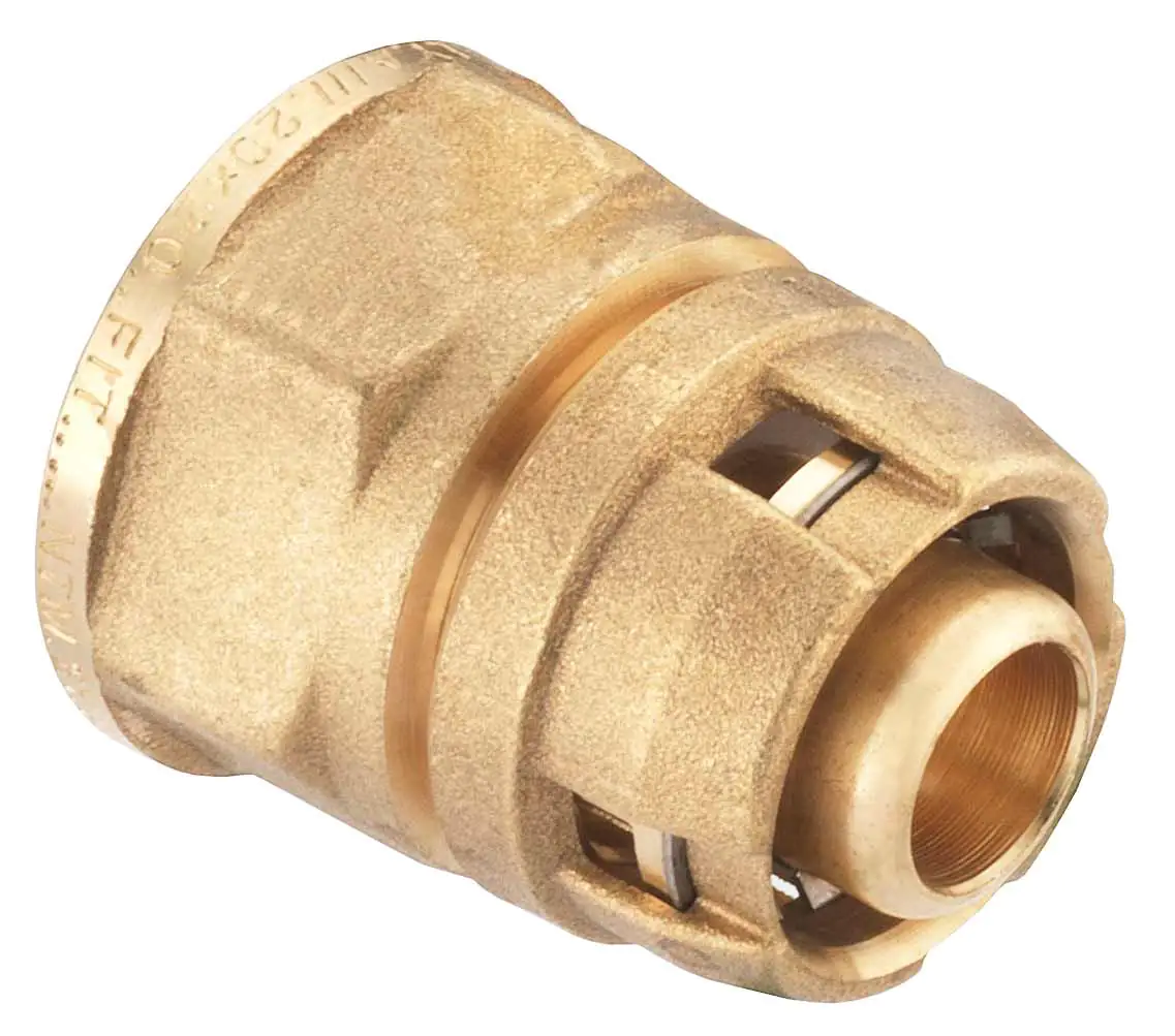Cornat Steck-Kupplung komplett Messing, ø 20 mm, 3/4" IG
