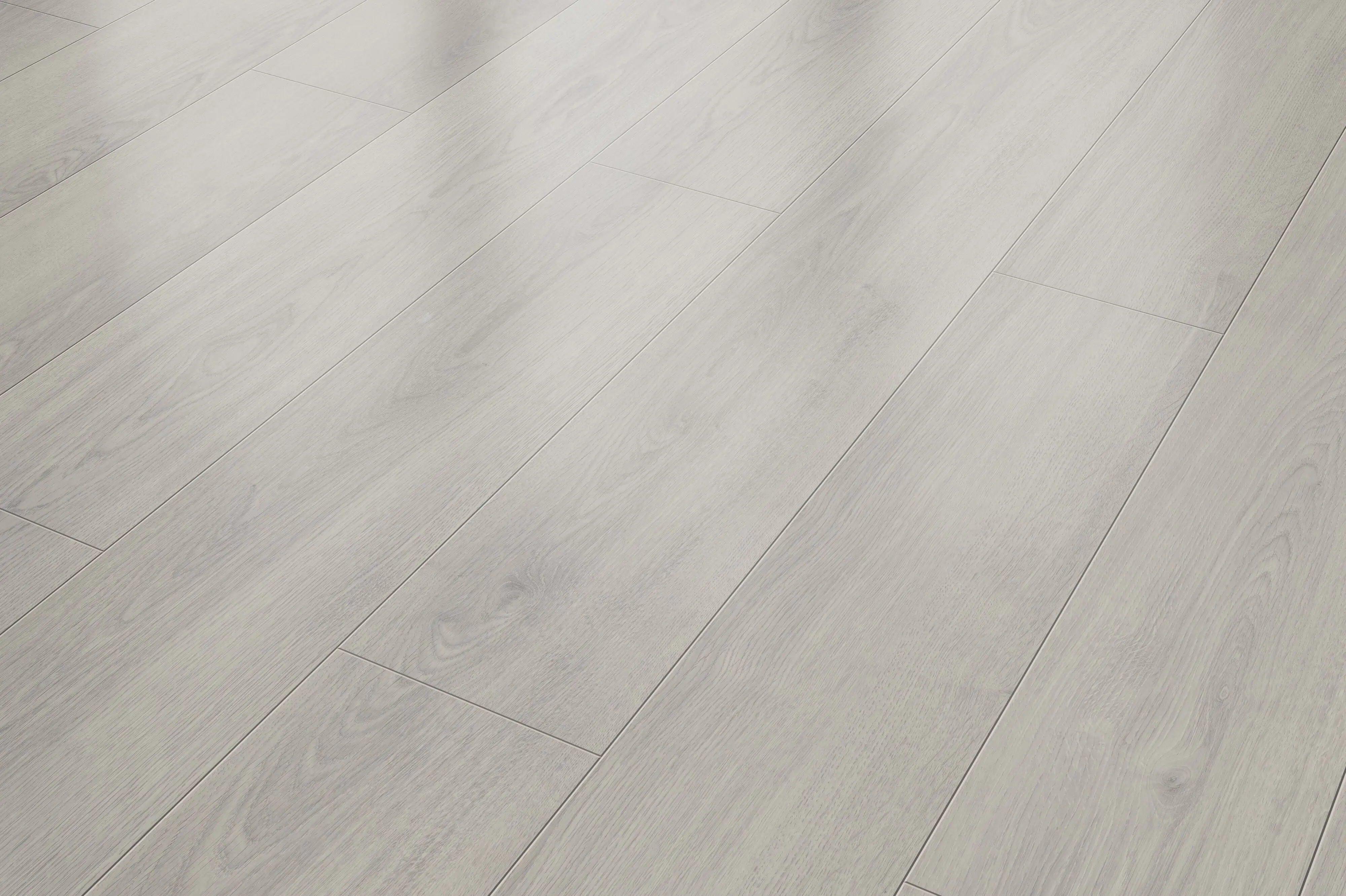 Classen Laminat 128,6 x 19,4 cm 7 mm Eiche hell grau