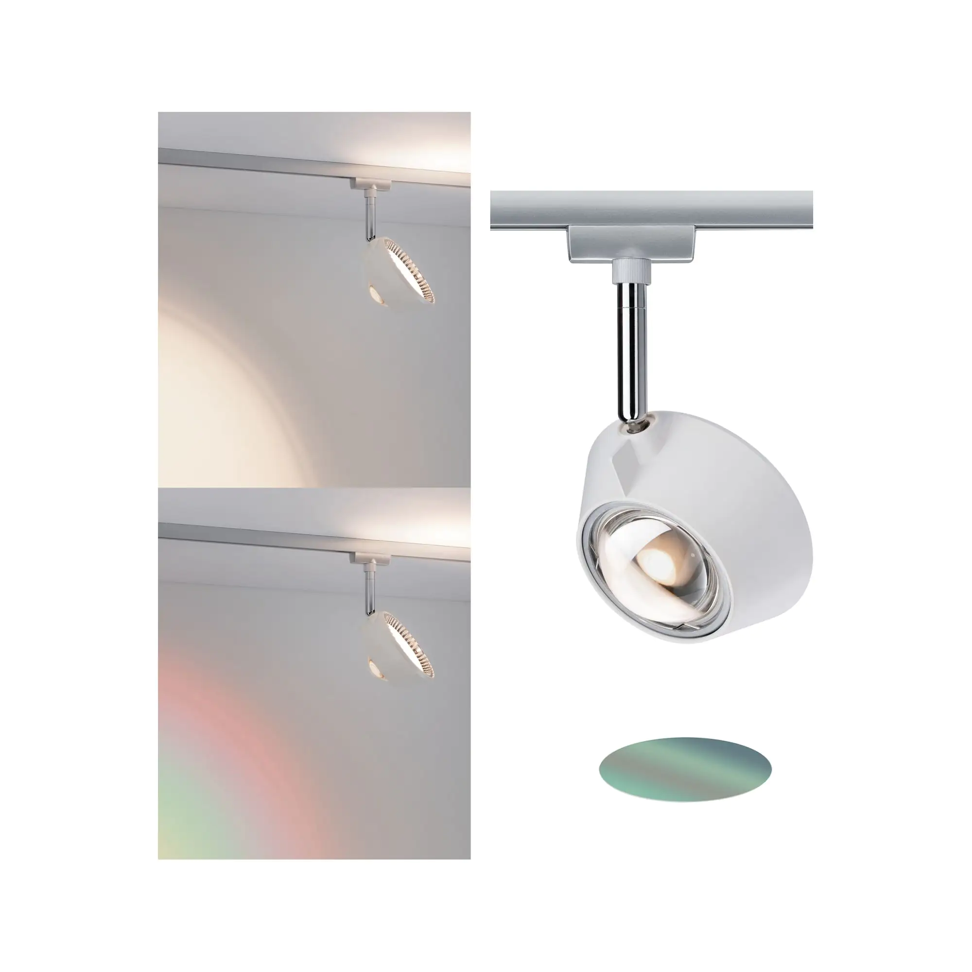 Paulmann URail LED Spot Sabik weiß matt 11,7 cm 13,4 W