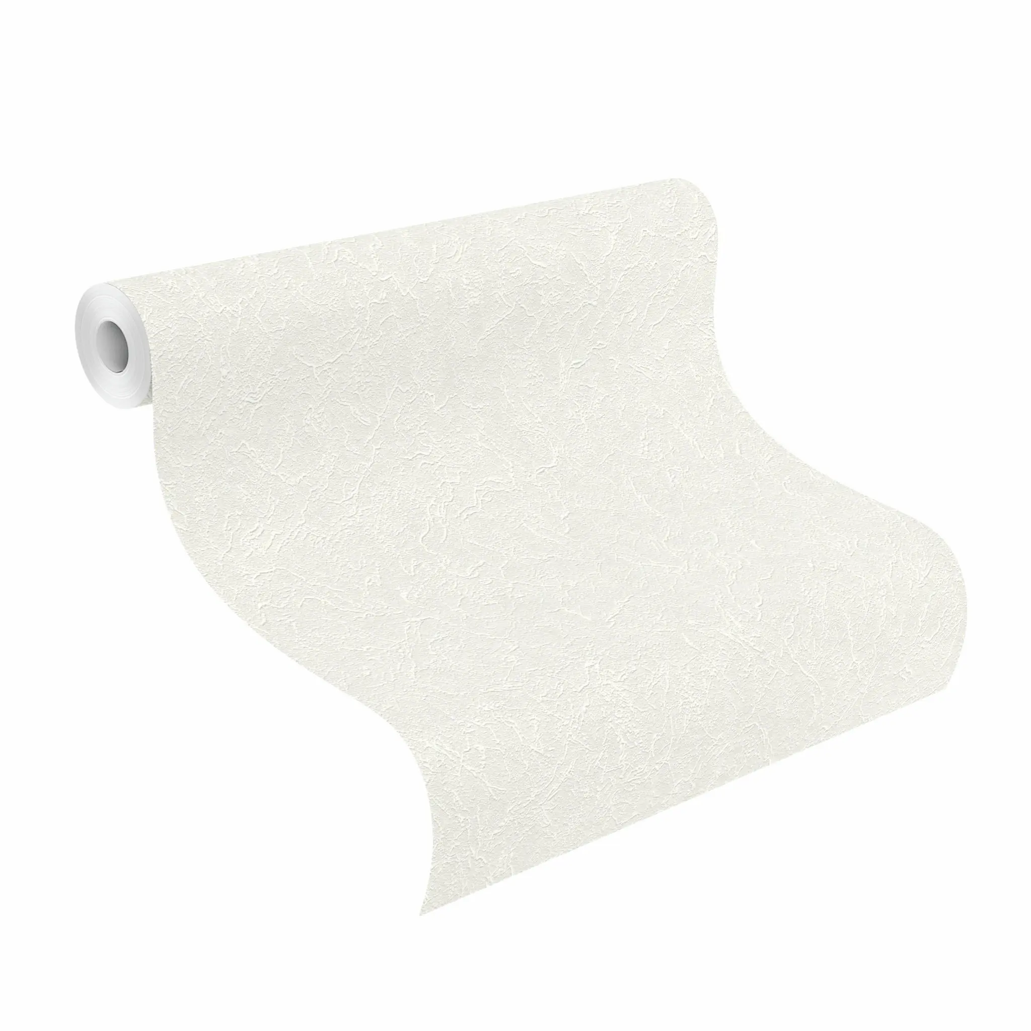 Rasch Vliestapete 816846 Wallton überstreichbares uni weiß 10,05 x 0,53 m