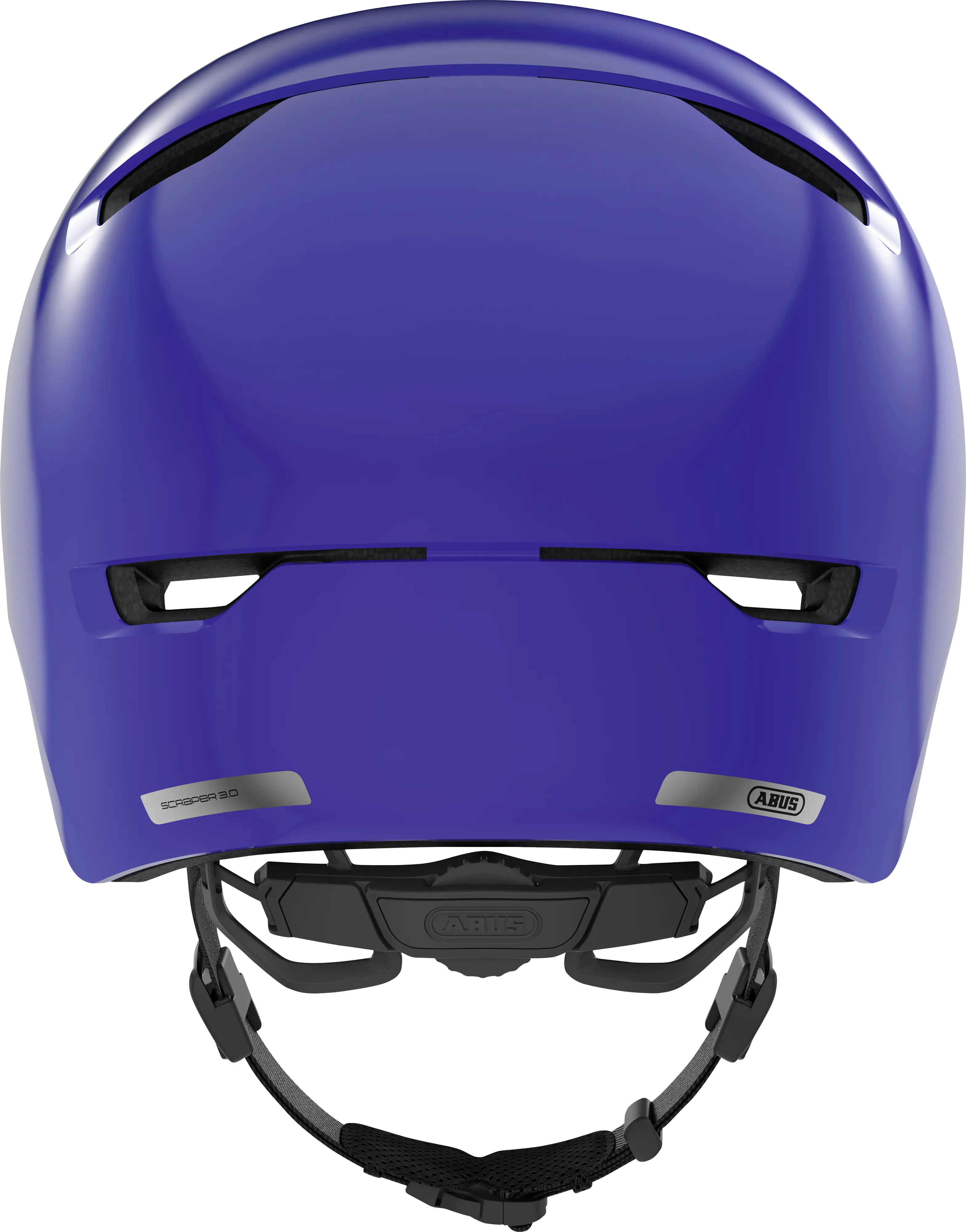 Abus Fahrradhelm Kinder Youth S shiny blue