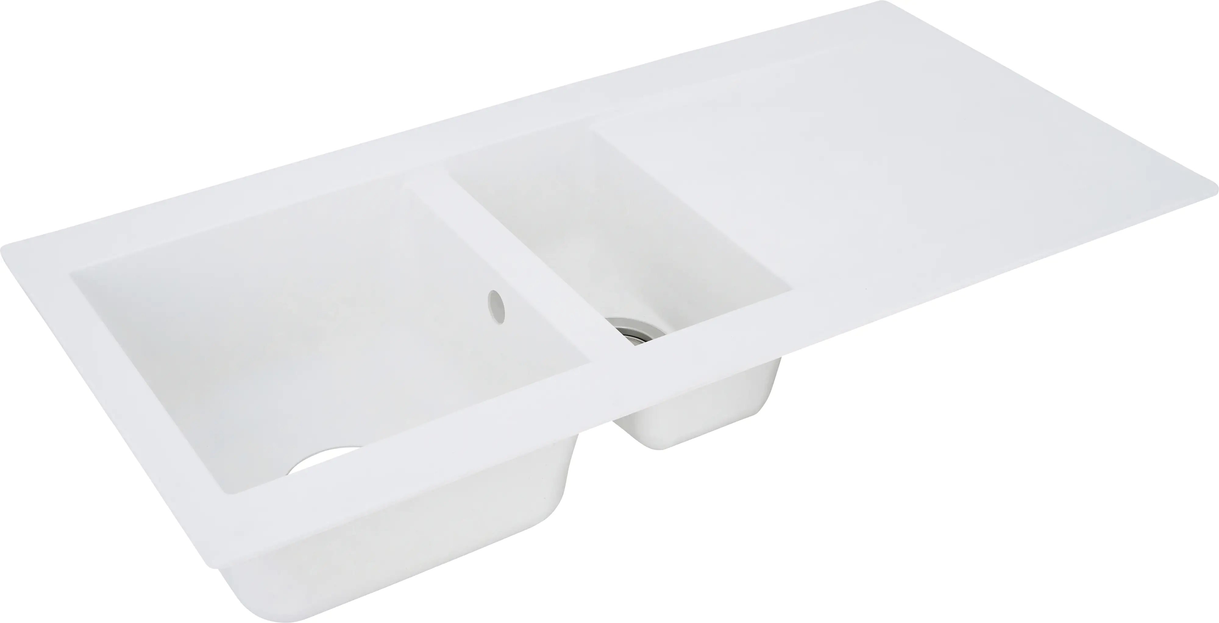 respekta Mineralite Einbauspüle DENVER100X50W