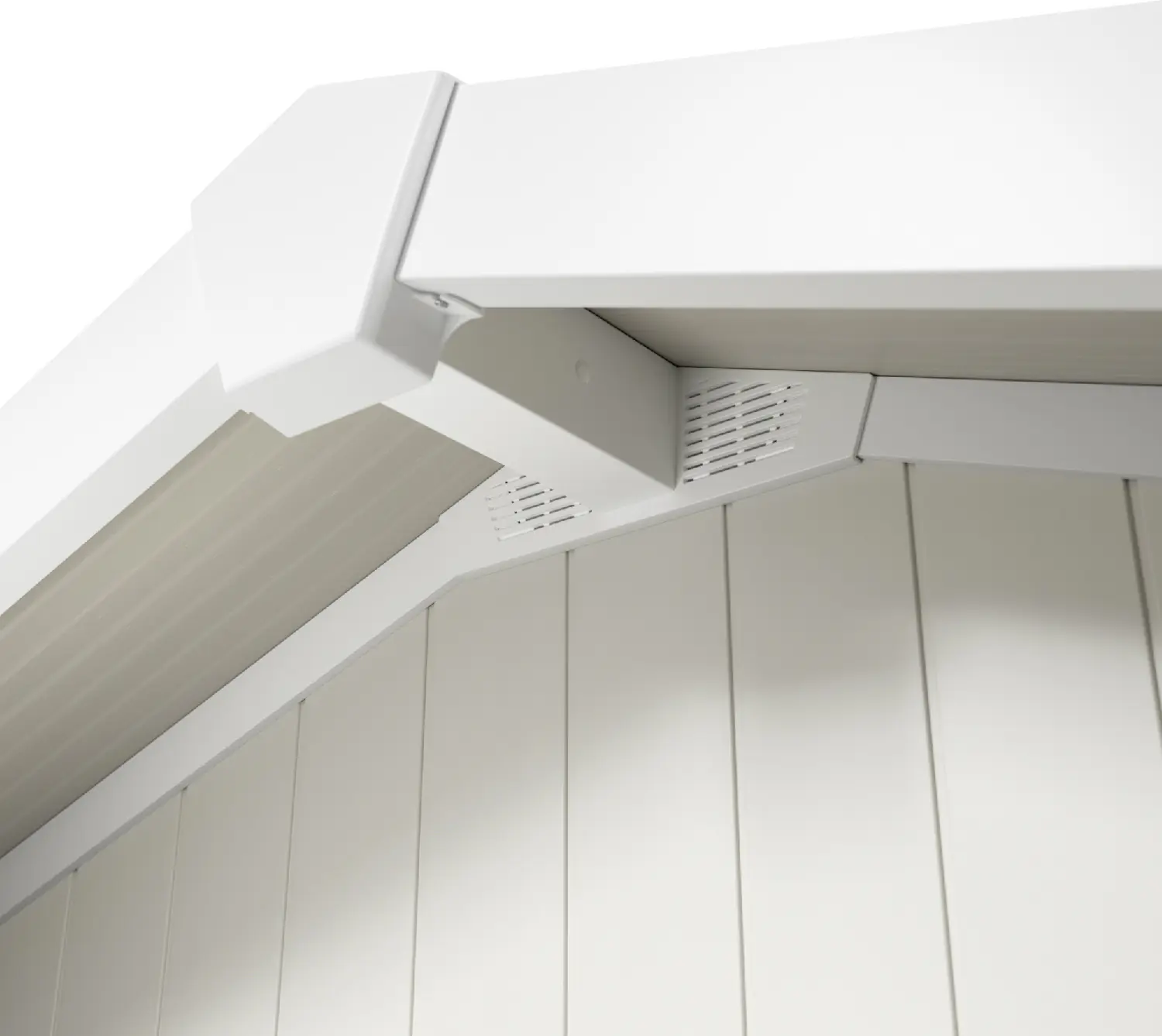Grosfillex Gartenhaus Utility V 4,9 295 x 261 cm (inkl. Dachüberstand)