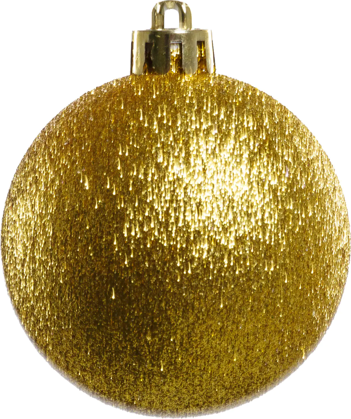 TrendLine Weihnachtskugeln bruchfest, langlebig Ø 5 - 8 cm gold 34 Stück